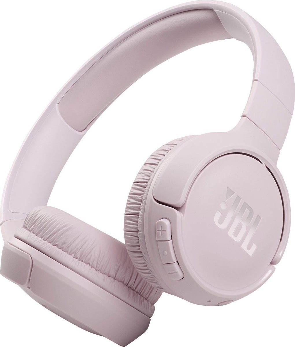 JBL TUNE T510 BT On-Ear-Kopfhörer (Sprachsteuerung, kompatibel mit Siri, Google Now, Google Assistant, Siri) Rosé