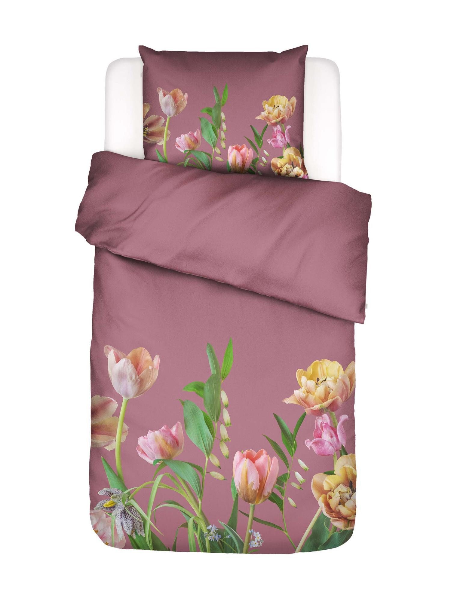 Essenza Bettwäsche Eloise, Satin, 2 teilig, mit floralem Muster
