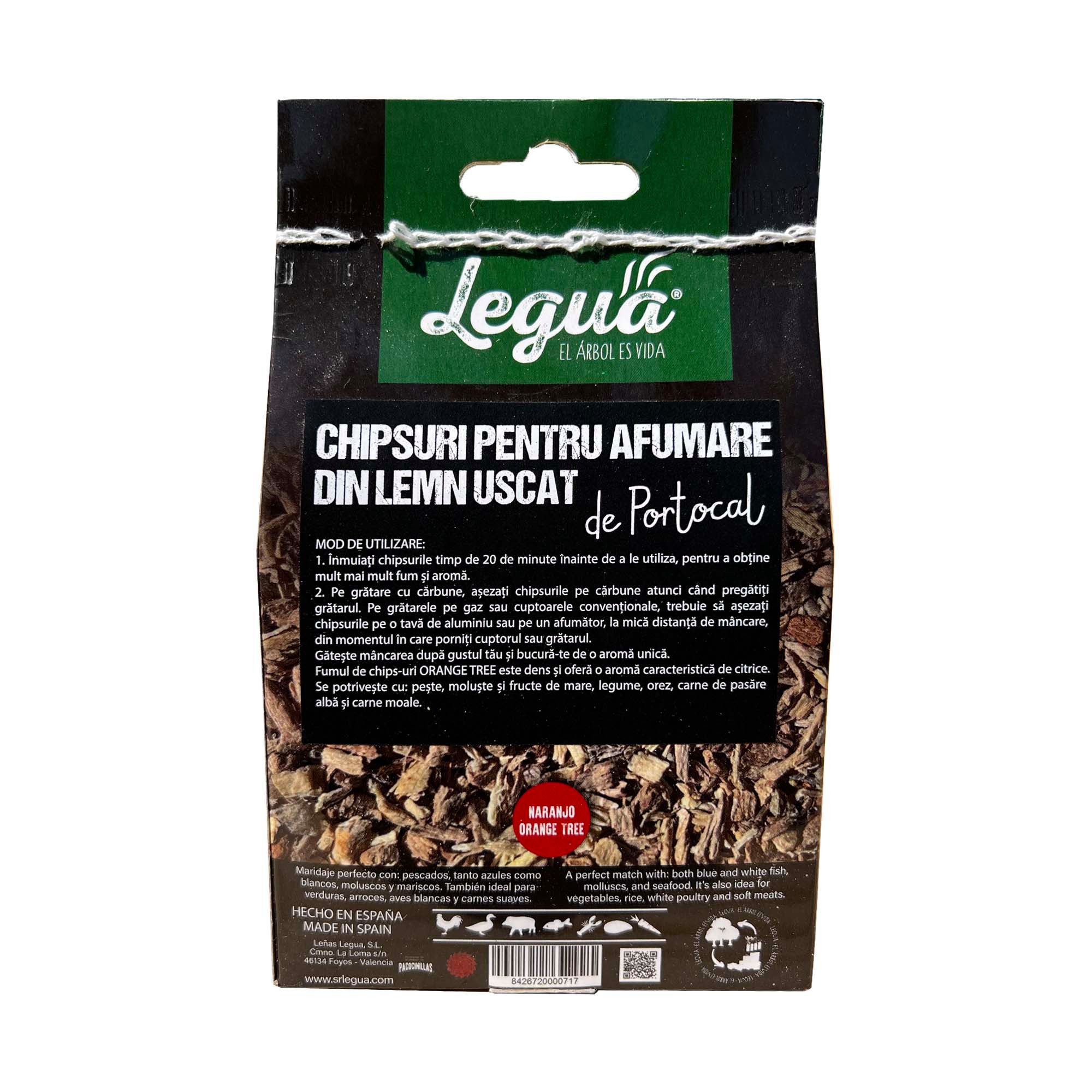 Holzkohlegrill Trockene Orangenholz-Räucherchips
