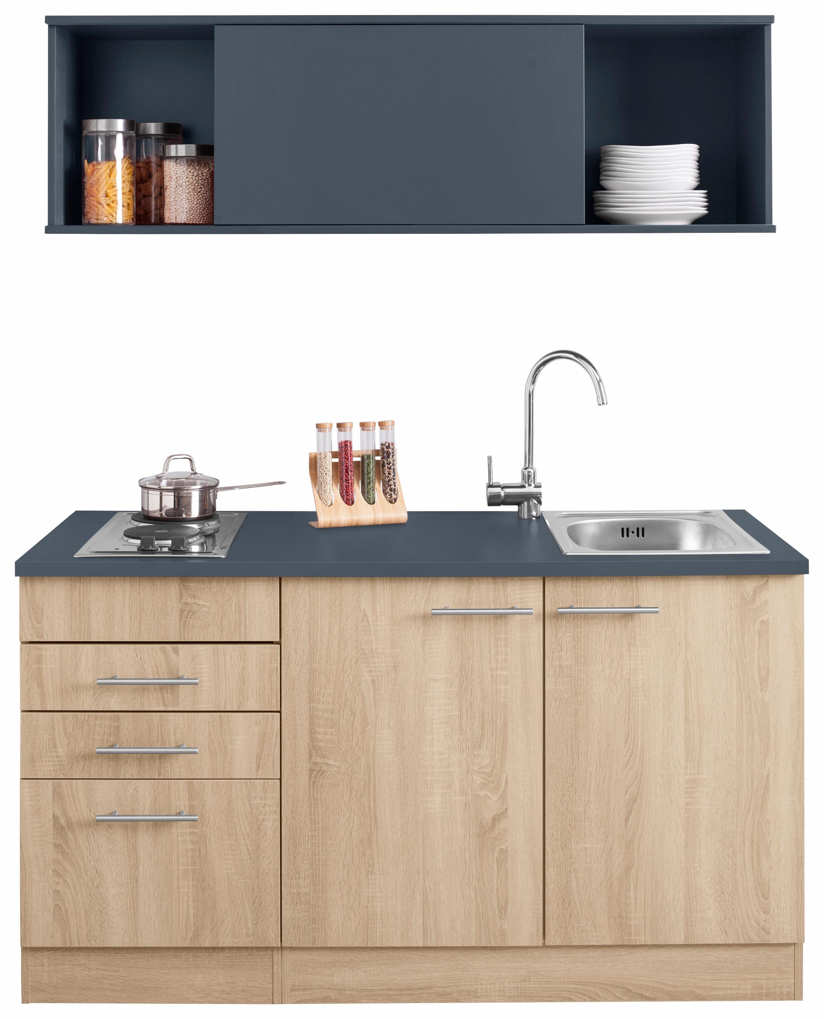 OPTIFIT Pantryküche Mini, Breite 150 cm, mit Kochfeld und Einbau-Spülbecken günstig online kaufen