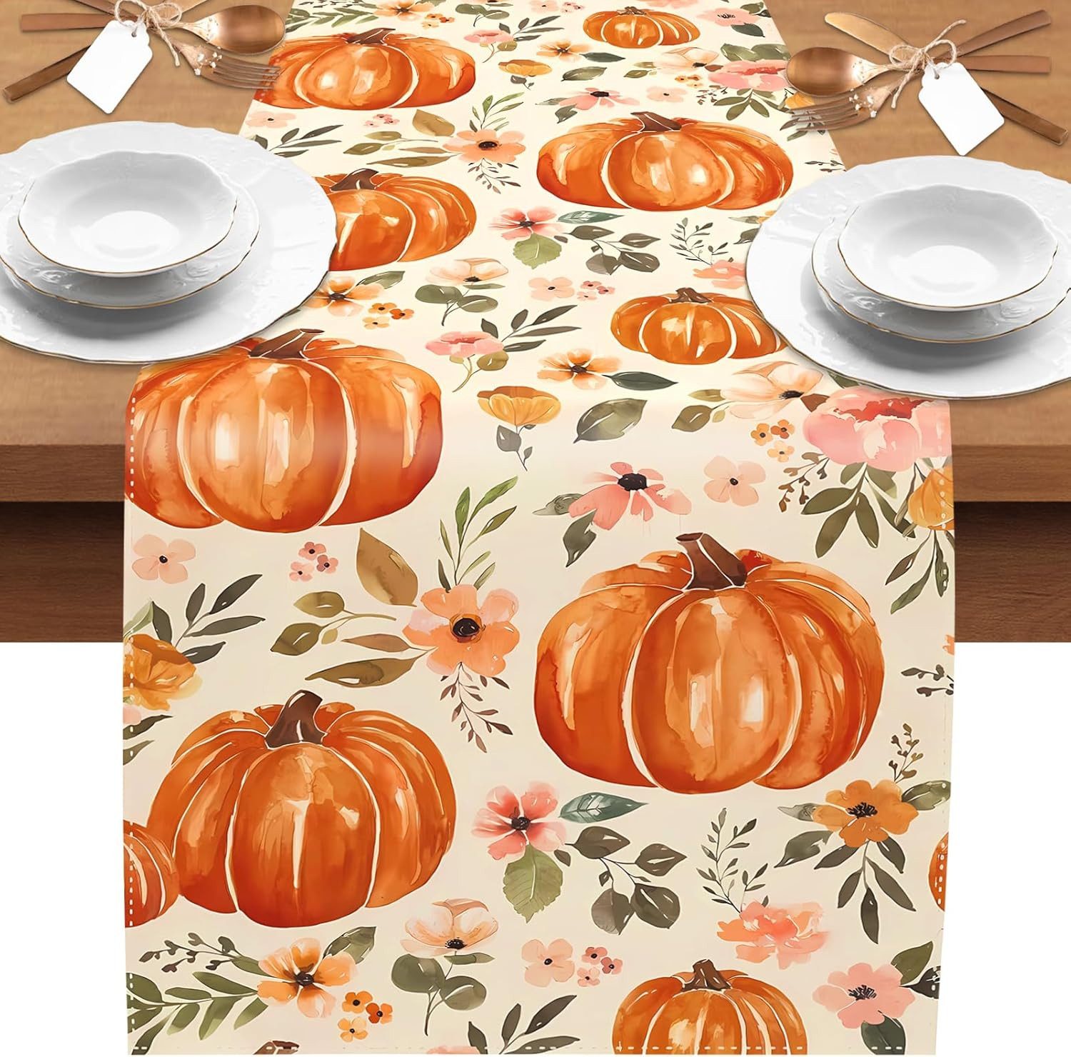 Coonoor Tischläufer 40 x 140cm Kürbisse günstig online kaufen