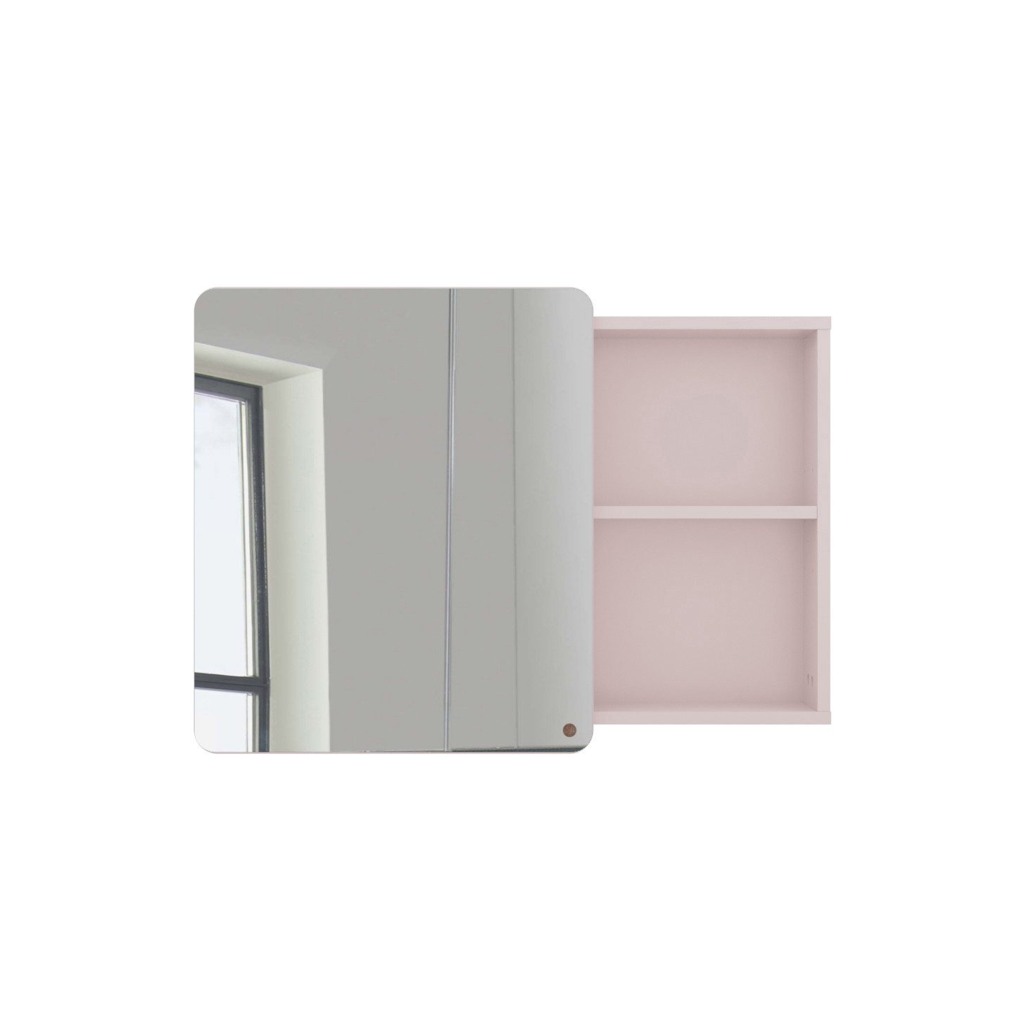 TOM TAILOR HOME Badspiegel COLOR BATH Large Mirror - mit Stauraum - in vielen schönen Farben, MDF mit gerundeten Ecken – rare Einzelstücke