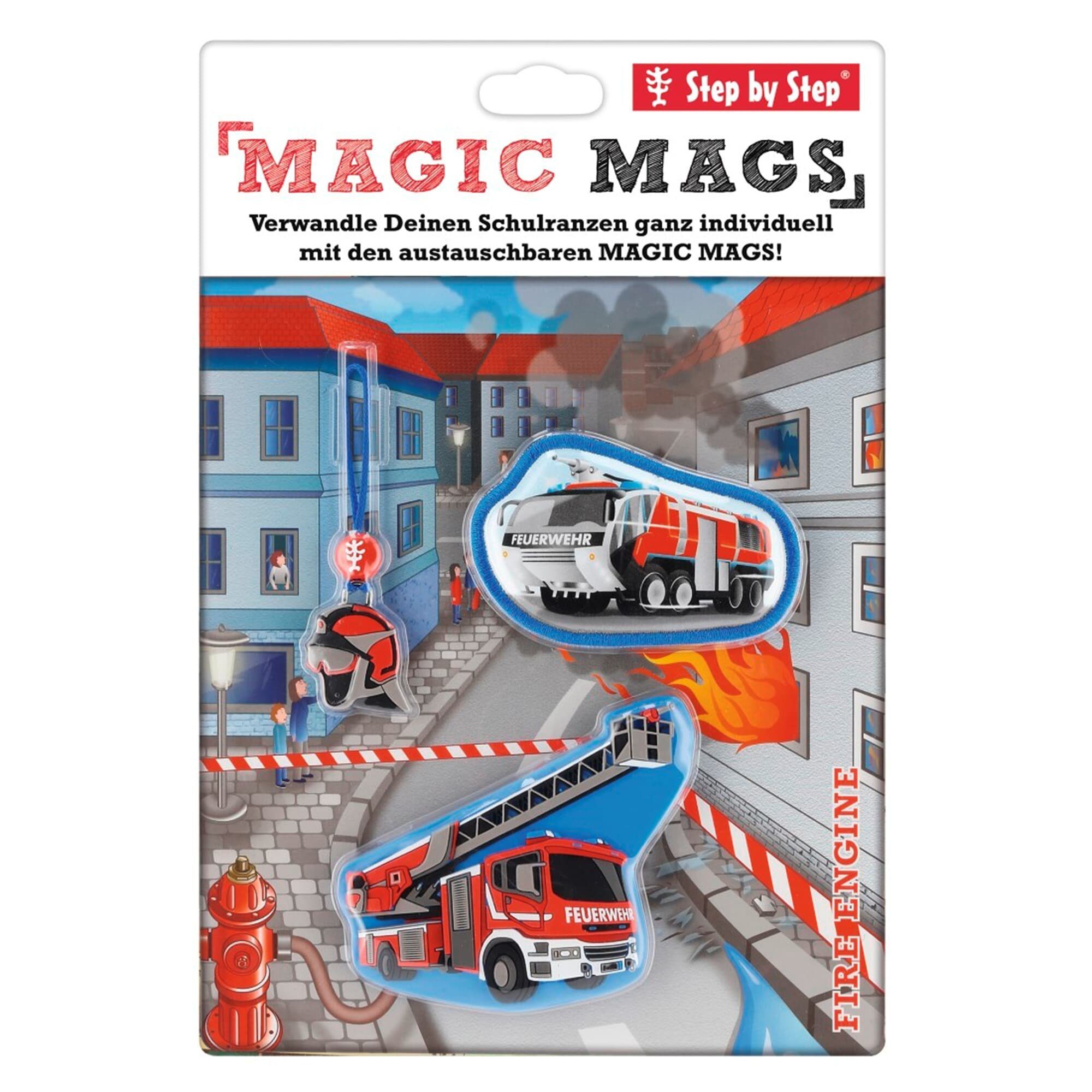 Step by Step Schulranzen MAGIC MAGS Fire Engine Brandon