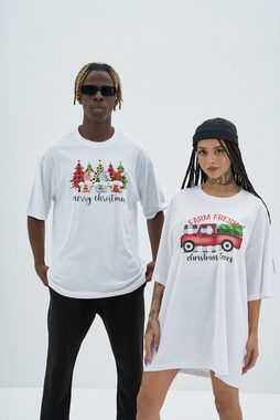 OSSY HOMER T-Shirt Ossy Homer 100% Baumwolle Weihnachten T-Shirt Merry Christmas Unisex