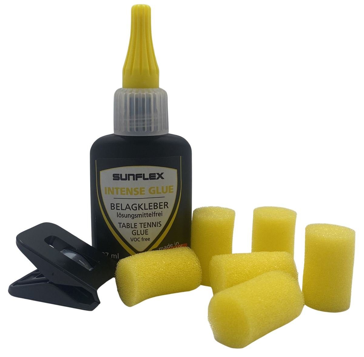Sunflex Tischtennisschläger Sunflex Tischtennis Belagkleber Intense Glue, Tischtennisbelag Tischt