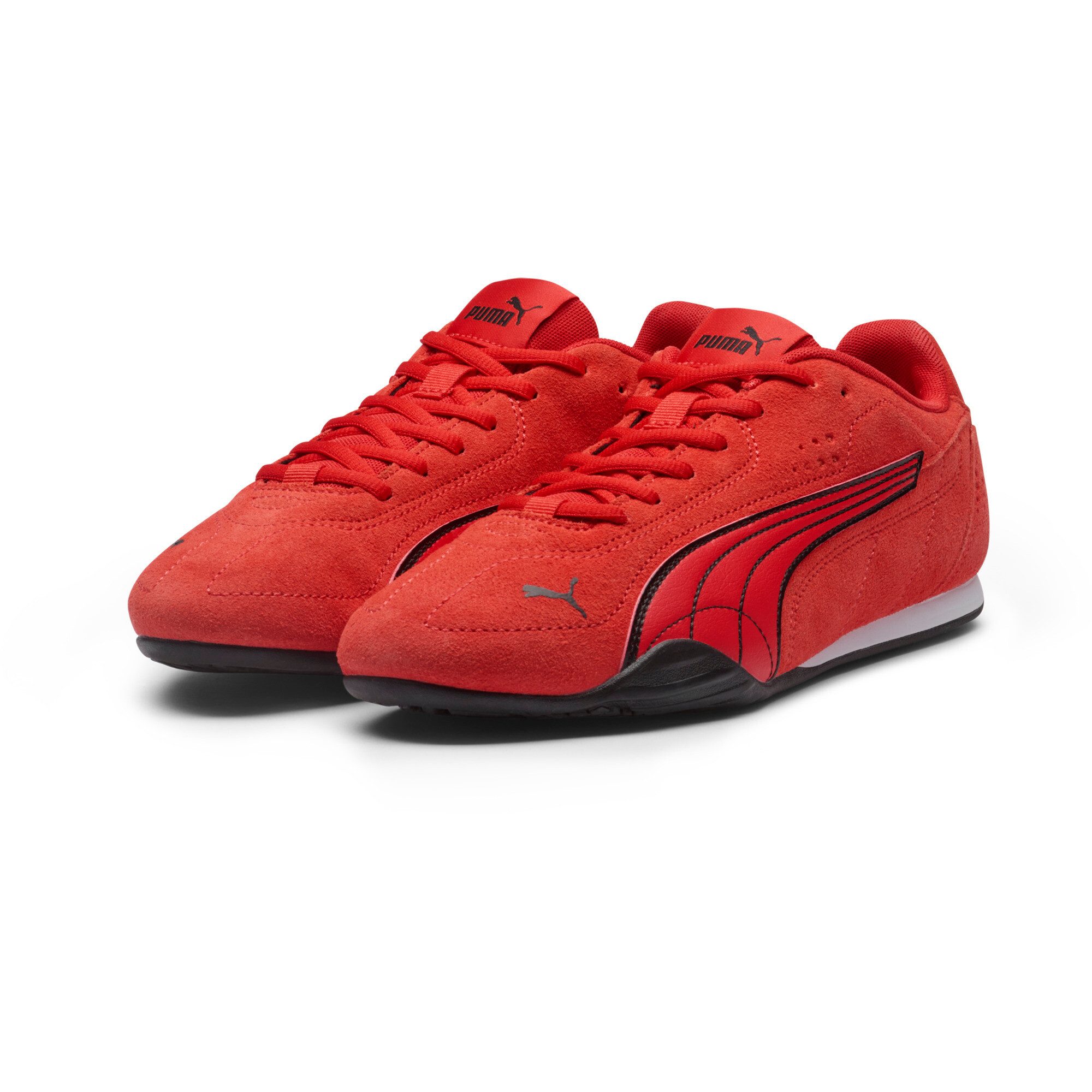 PUMA CATCH SD Sneaker mit Schnürung, Obermaterial aus Leder, Innenmaterial günstig online kaufen