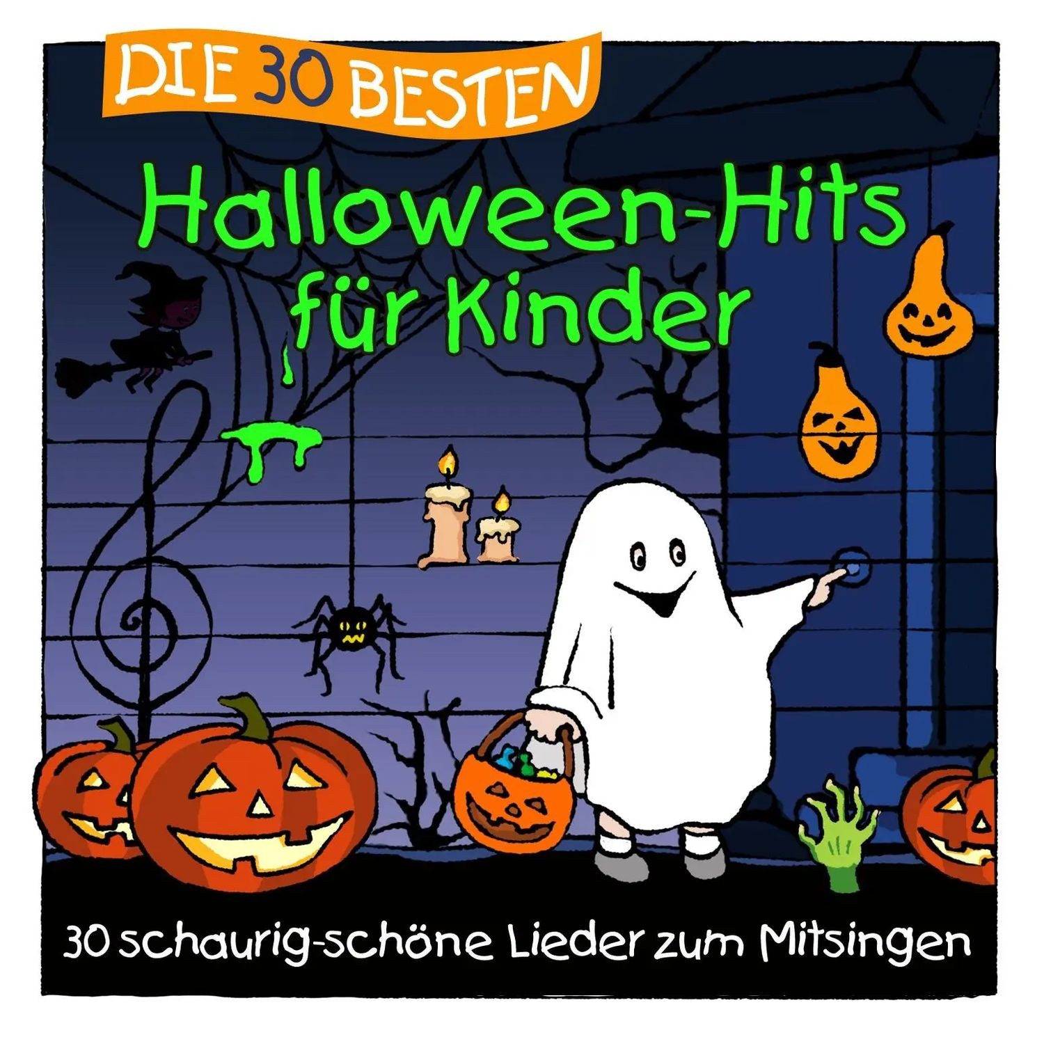 Hörspiel Die 30 besten Halloween-Hits für Kinder