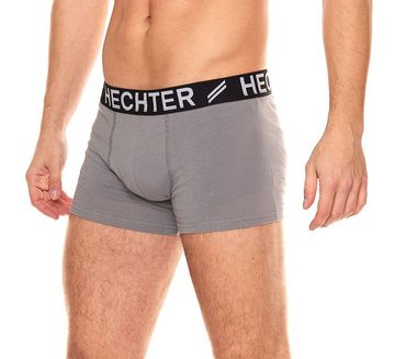 HECHTER STUDIO Boxershorts 2er Pack HECHTER STUDIO Herren Boxershorts Unterwäsche Boxer Schwarz/Grau
