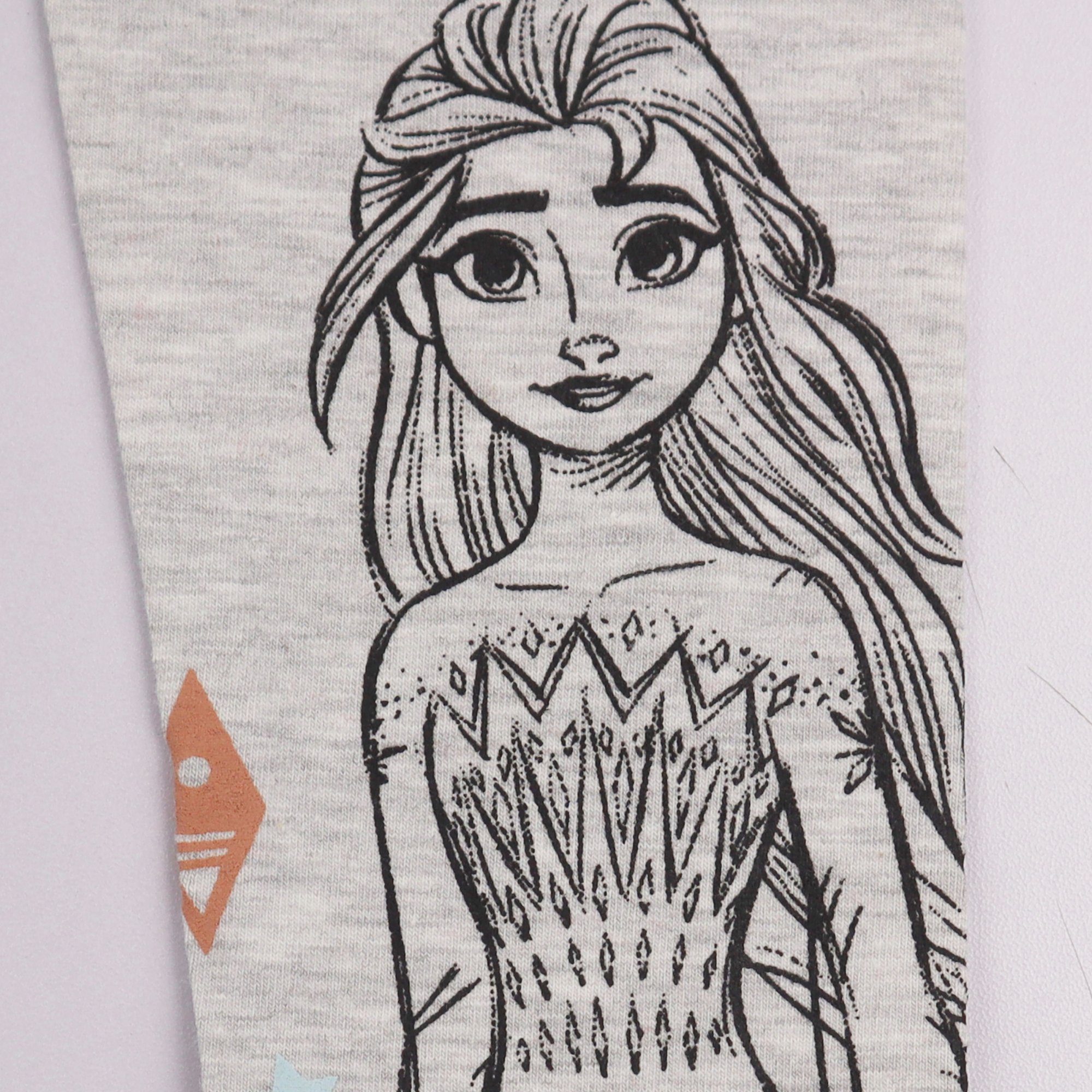 Disney Frozen Leggings Die Eiskönigin Elsa und Anna Mädchen Kinder Leggings Gr. 104 bis 134