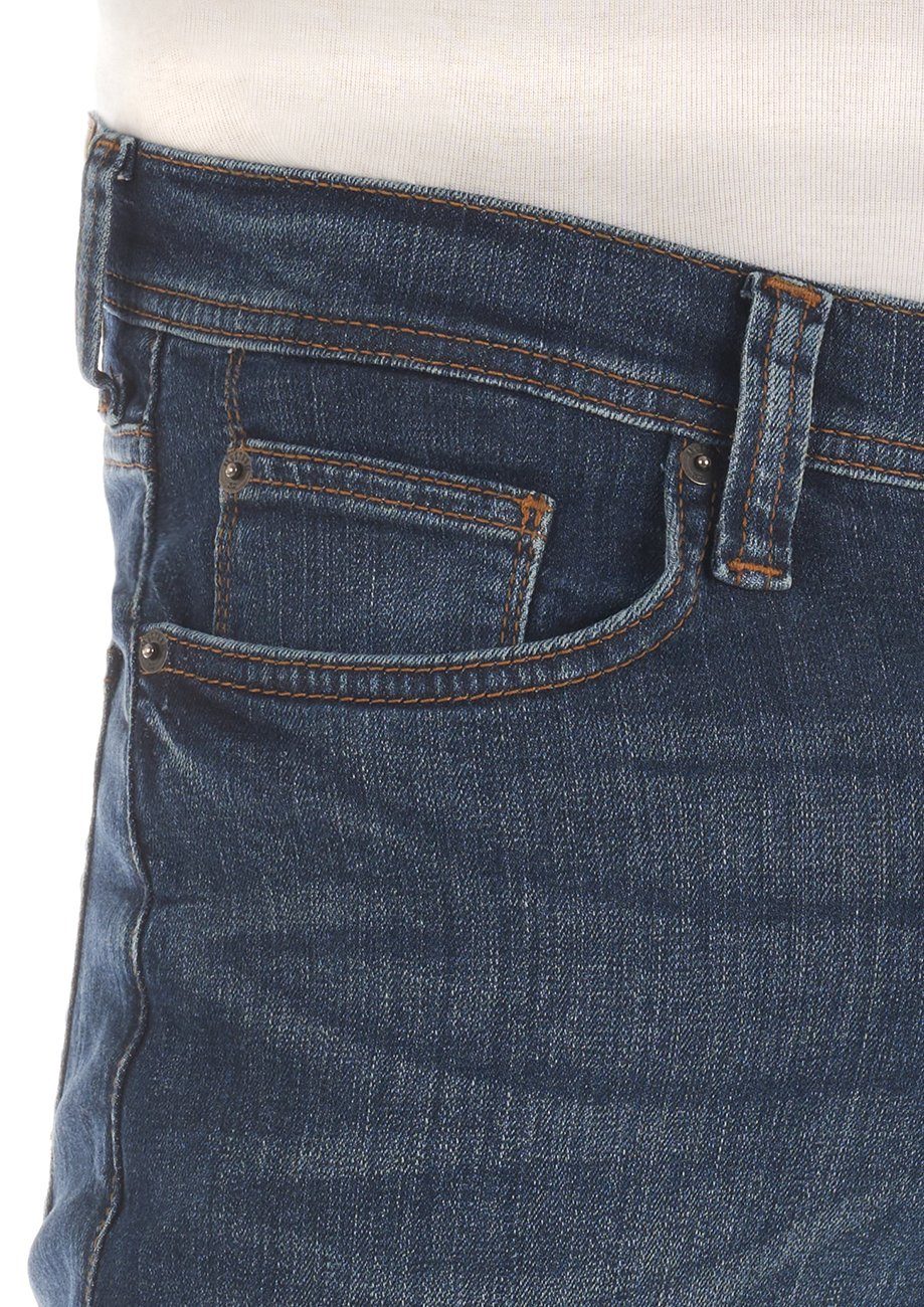 MUSTANG Slim-fit-Jeans Slim DENIM Fit Stretch Denim Herren Vegas Hose (5000-883) mit Jeanshose BLUE