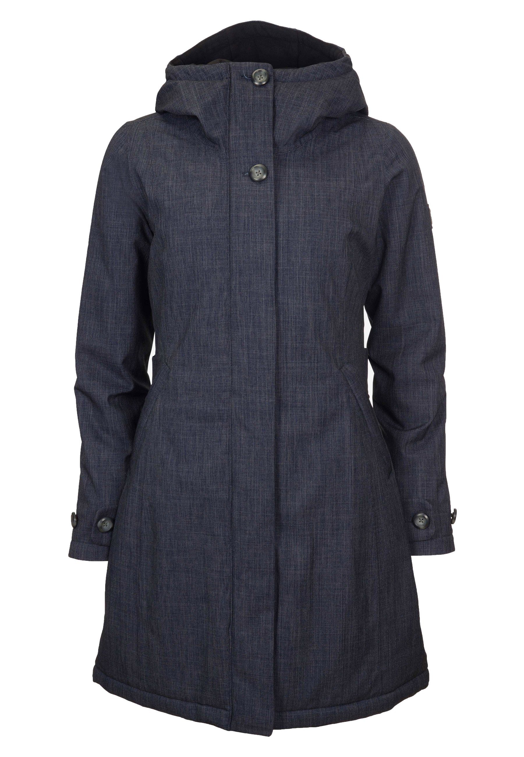 Elkline Winterjacke Grace verstellbare Taillenweite gefütterte Kapuze warm