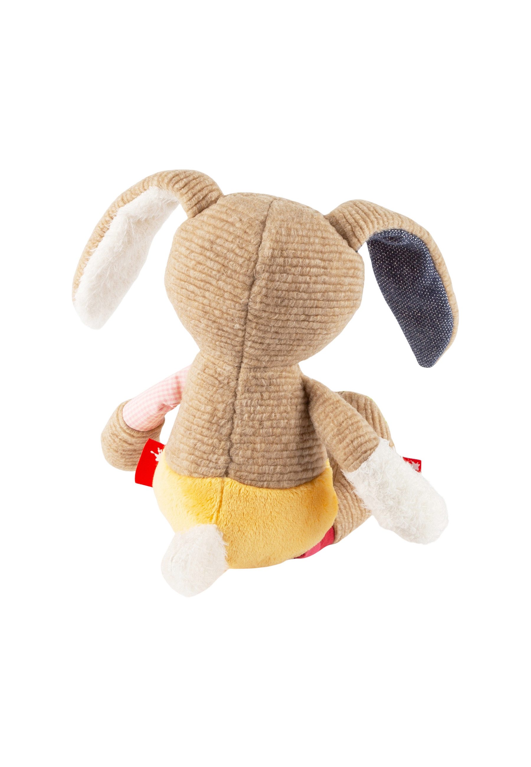 Sigikid Kuscheltier Hase Patchwork Sweety beige für Babys und Kinder (1-St)