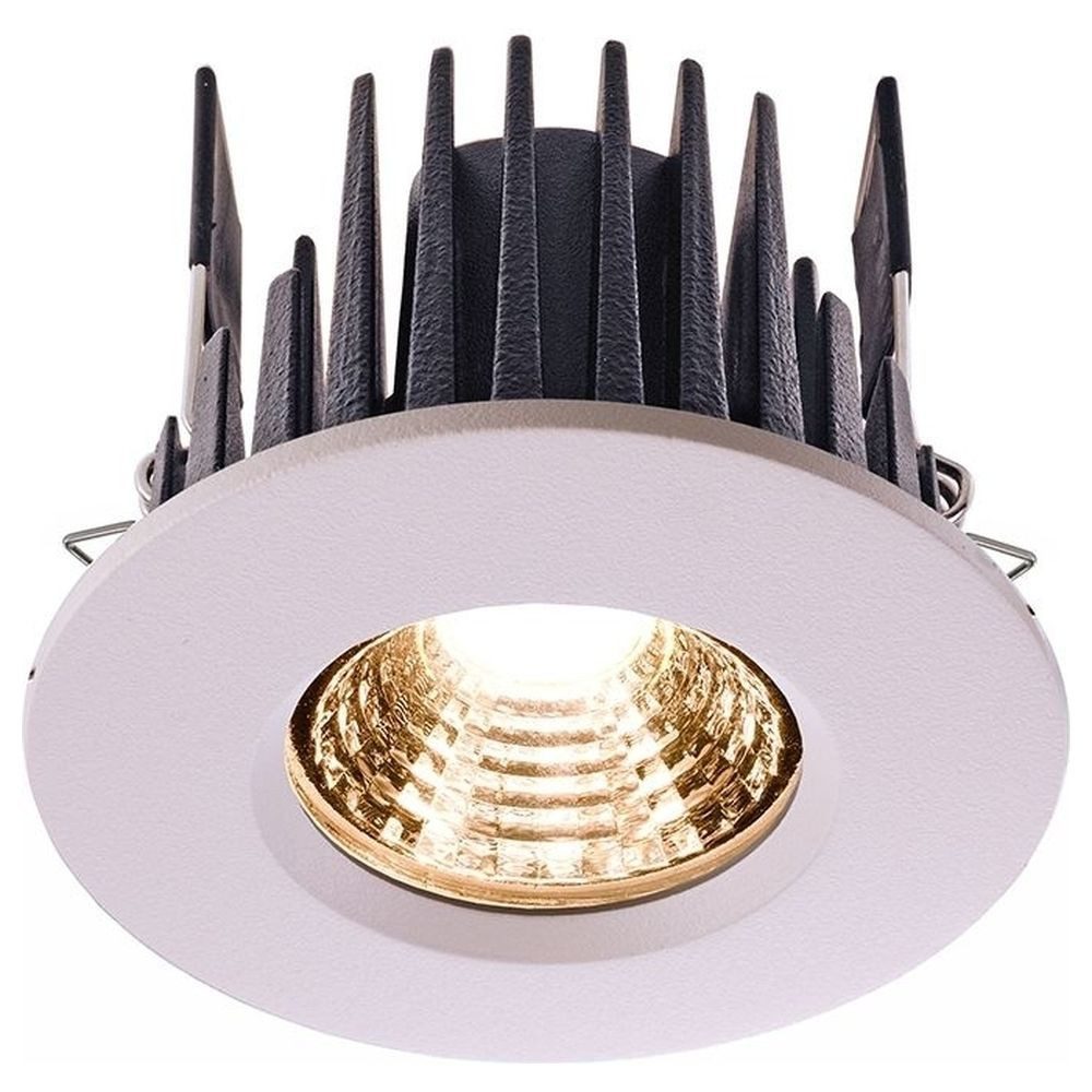 Deko-Light Einbauleuchte LED Deckeneinbaustrahler COB 68 aus Aluguss in weiß, 4200K, LED