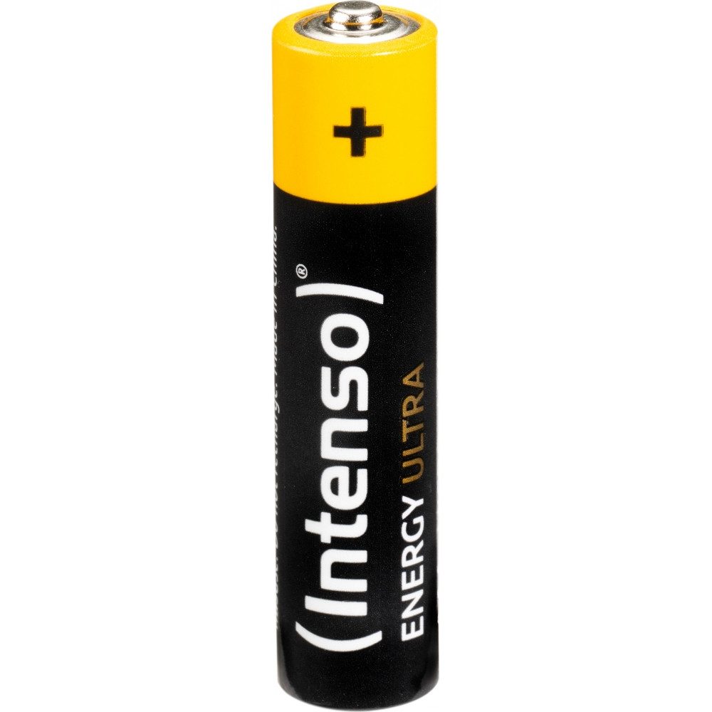 Intenso Intenso Energy Ultra AAA Batterien - 40er Pack Akku Intenso Energy Ultra AAA - LR03, Batterie, schwarz/gelb (1,5 V V), Hohe Zuverlässigkeit und Qualität