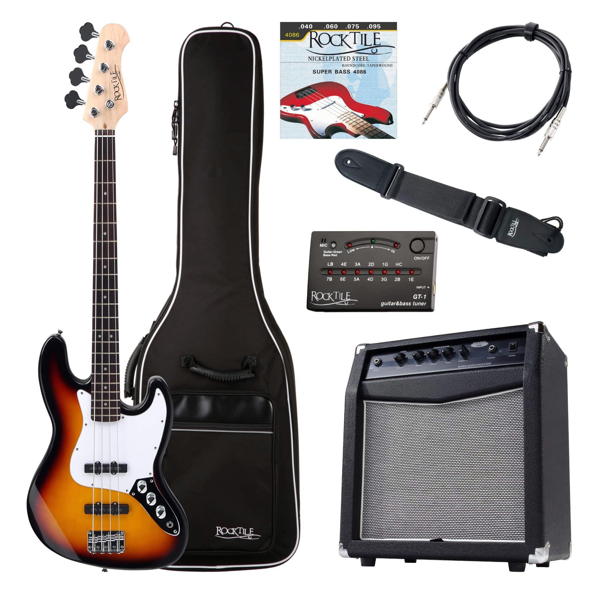 E-Bass Fatboy II Jazz-Style Bassgitarre