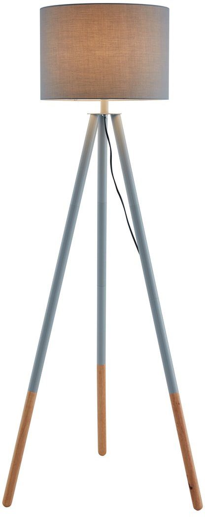 SalesFever Stehlampe skandinavisches Dace, Stativ, ohne Leuchtmittel, Dreibeiniges Design