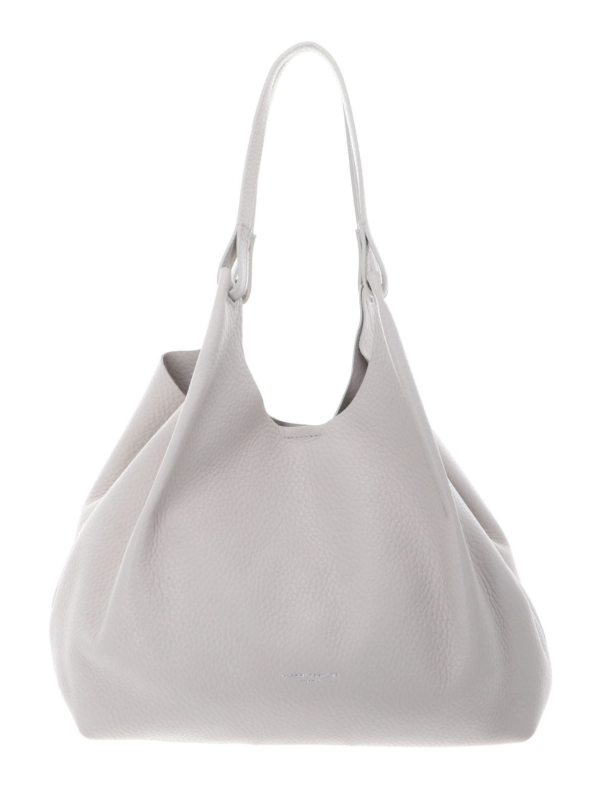 GIANNI CHIARINI Shopper Shopping Bag (Set, 2-tlg), aus echtem Rindsleder