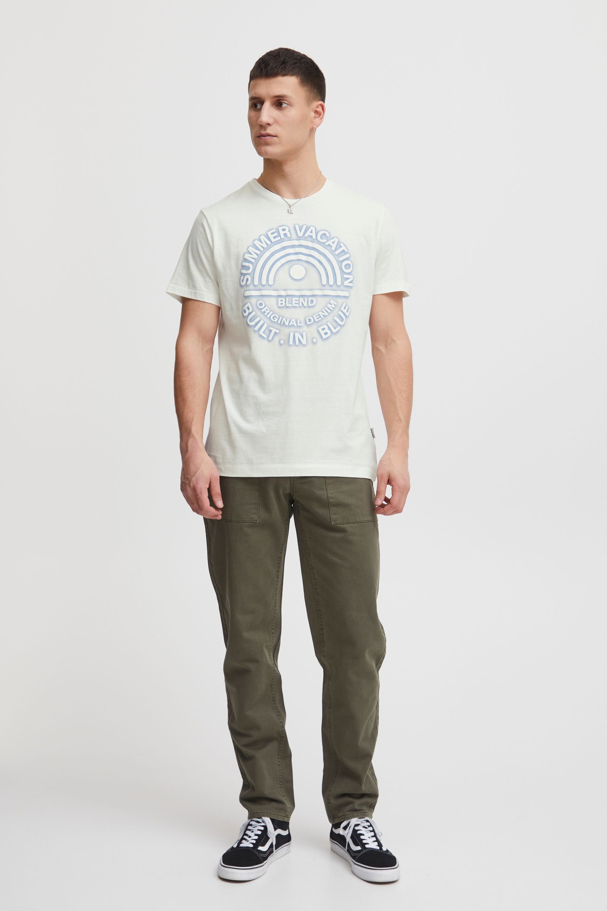 Blend T-Shirt BHTee Klassisches T-Shirt mit Rundhalsausschnitt