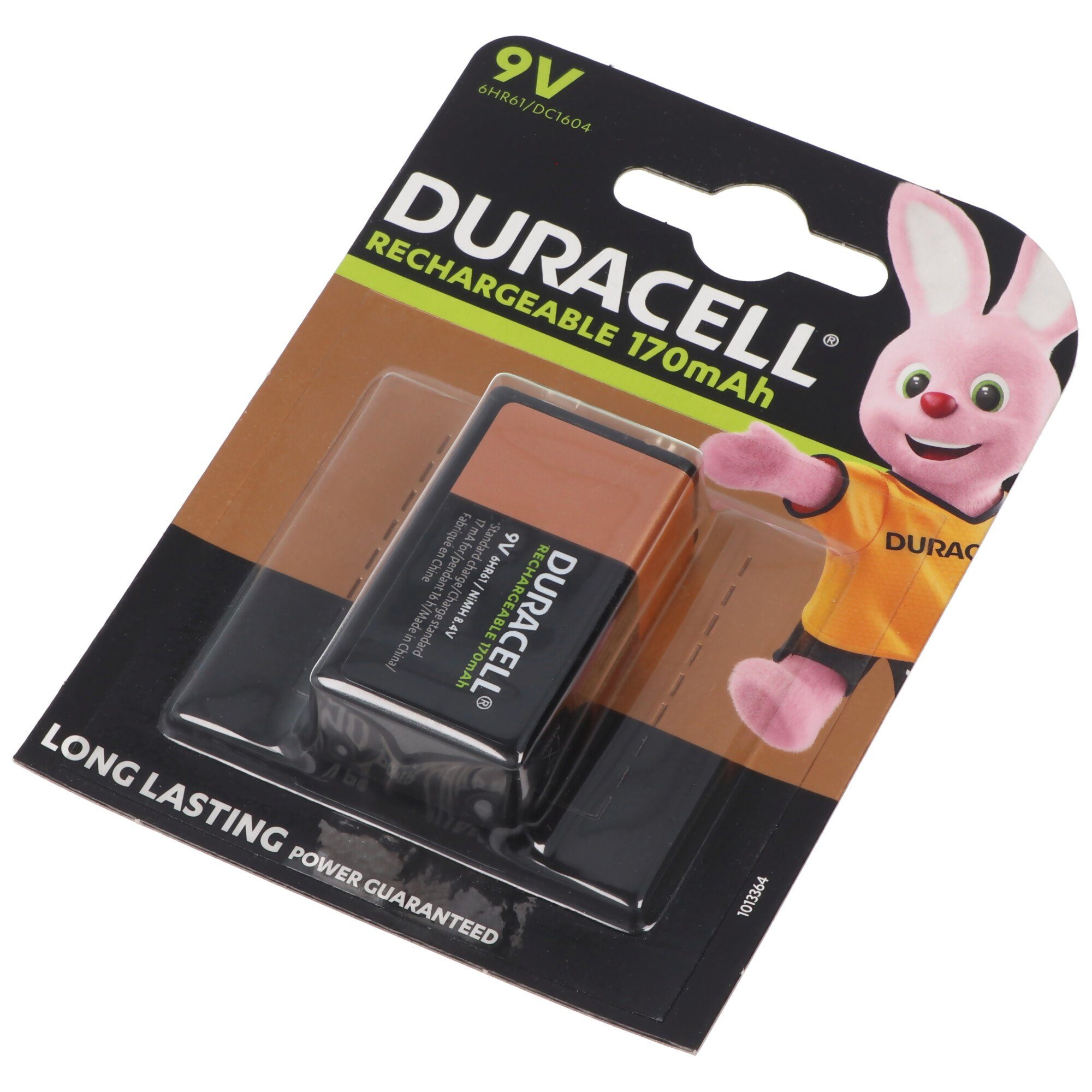 Duracell 9 Volt NiMH Akku Duracell Supreme 170mAh Akku 170 mAh (8,4 V)