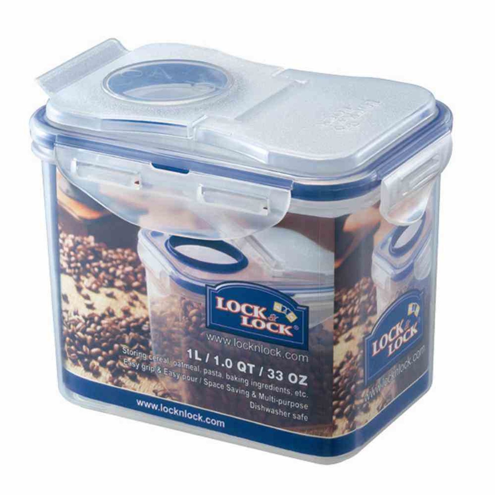 LOCK & LOCK Teedose Schüttbox "Lock & Lock" 1,0 l rechteckig, Kunststoff