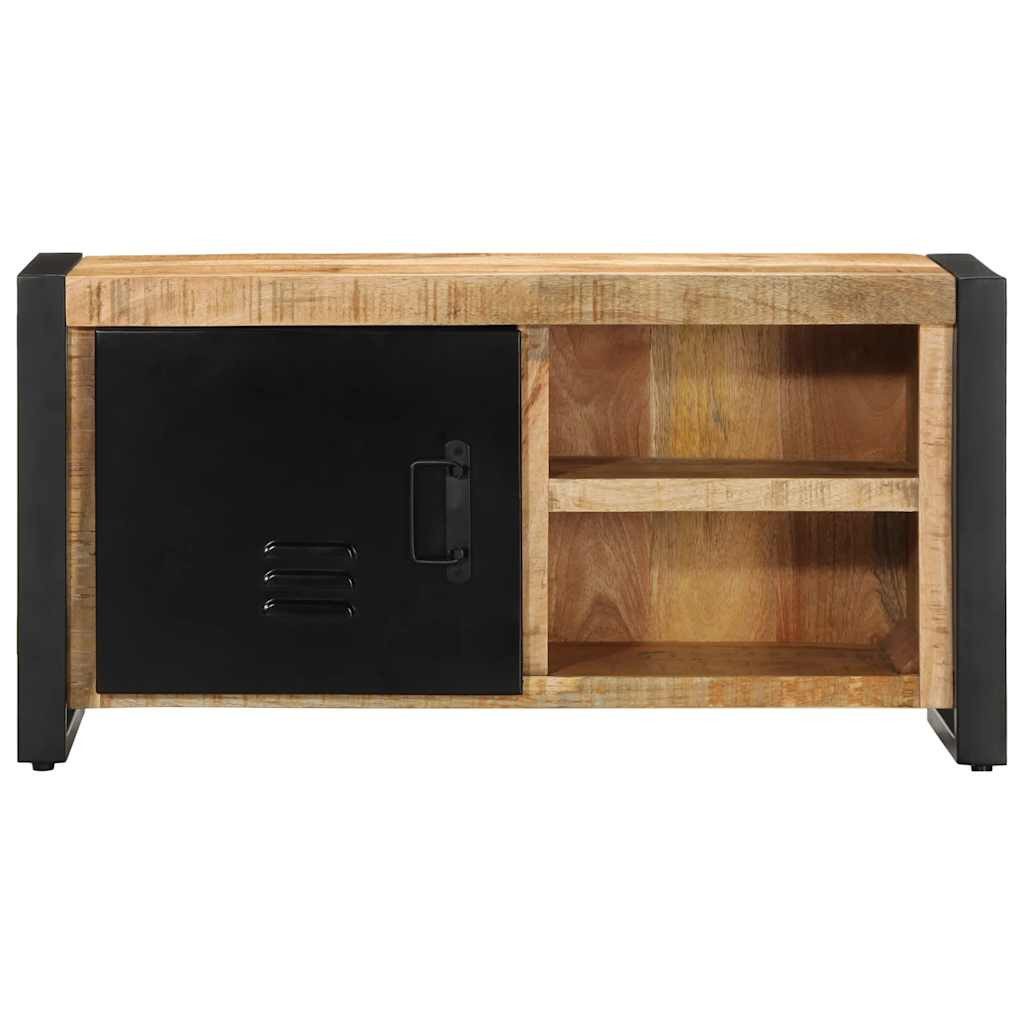 vidaXL TV-Schrank TV-Schrank 80x30x40 cm Raues Massivholz (1-St)