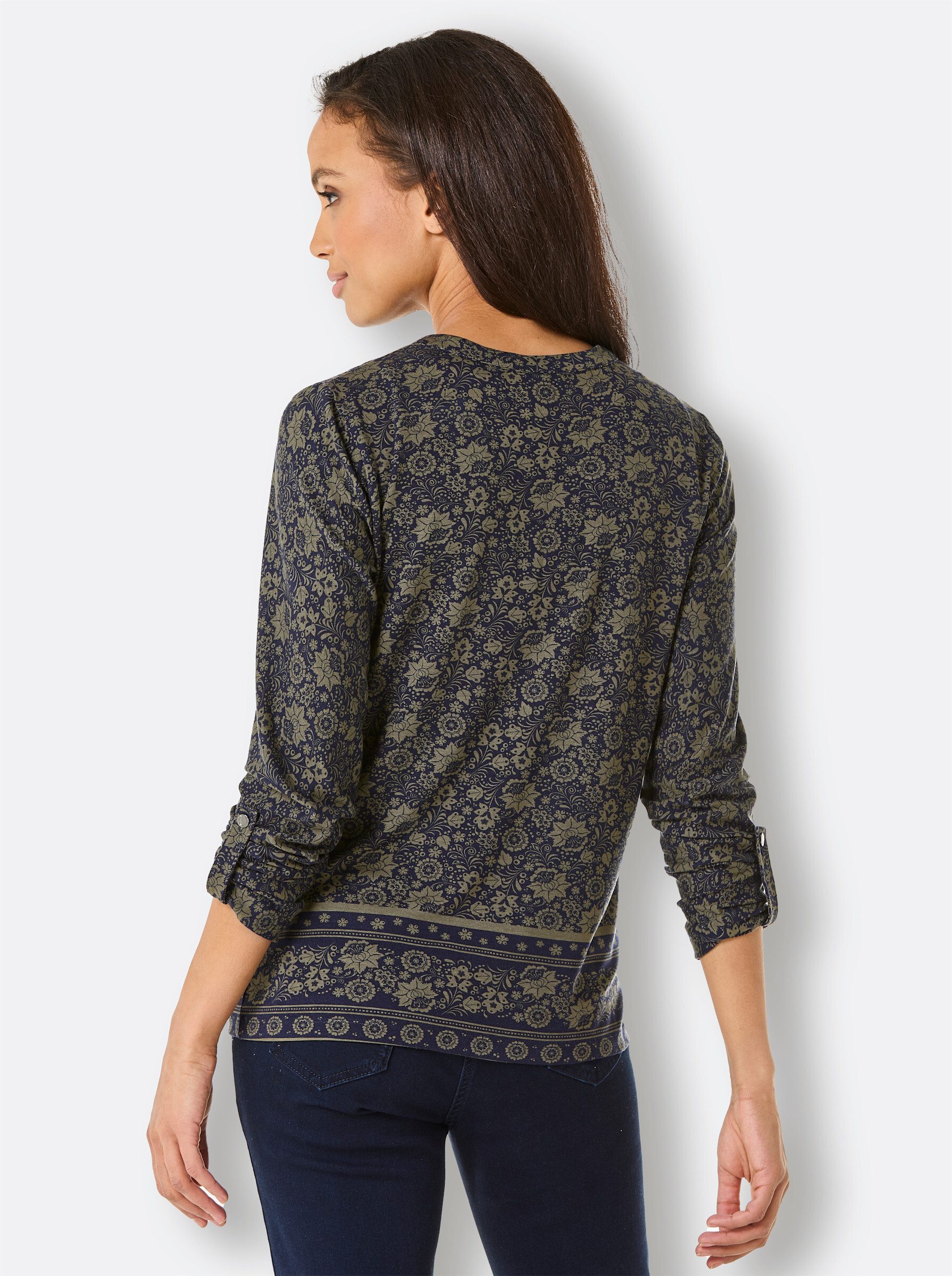 creation L T-Shirt Lyocell-Shirt Langarm günstig online kaufen