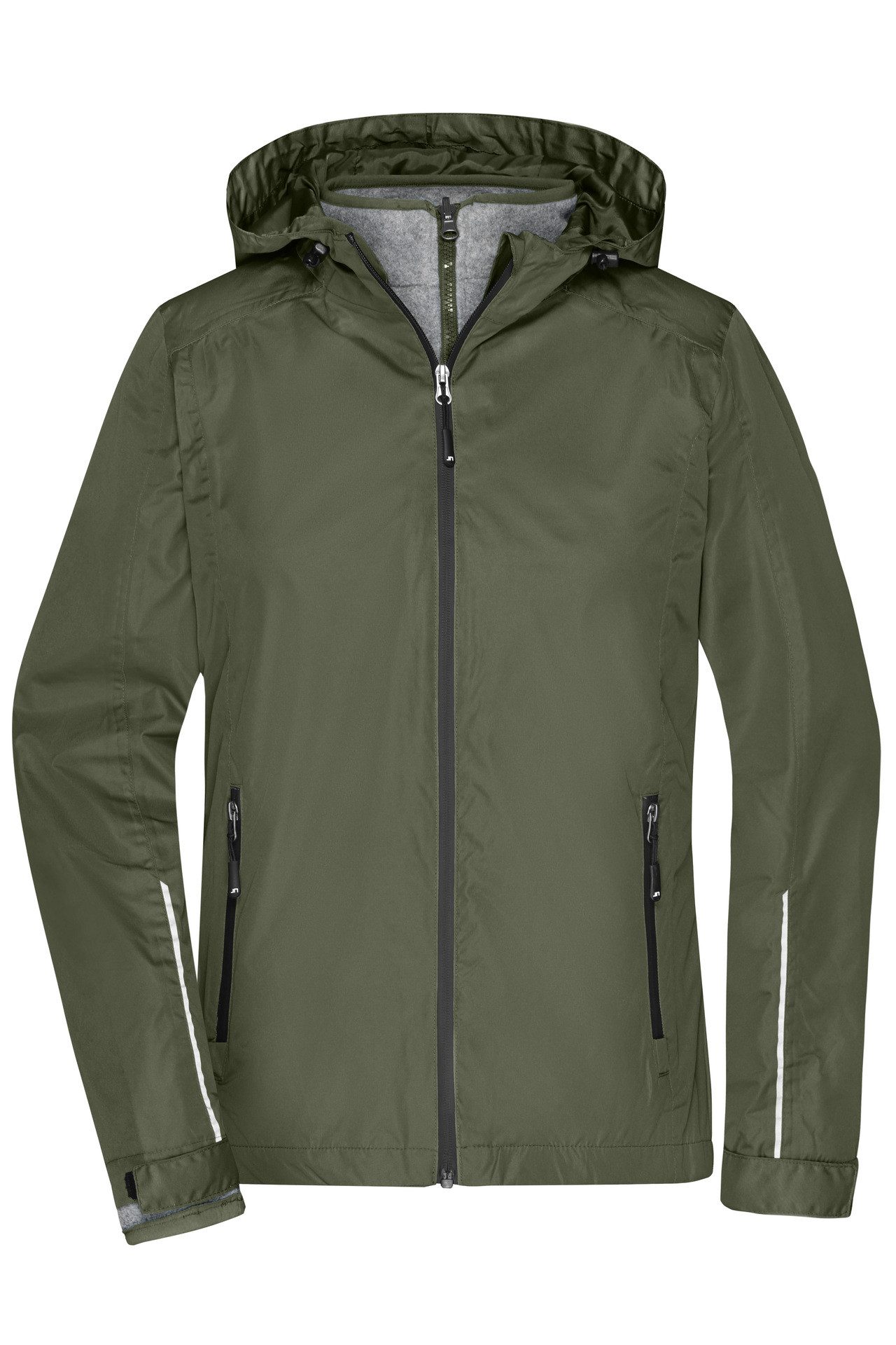 James & Nicholson 3-in-1-Funktionsjacke Taillierte Damen Multifunktionsjacke mit integrierter Fleecejacke 3 Tragevariationen, Innenjacke auszippbar