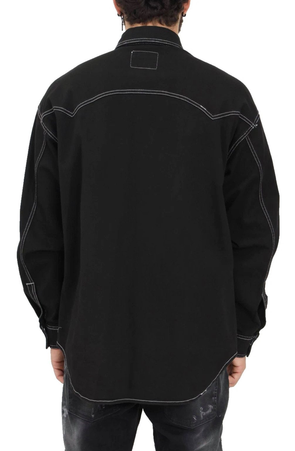 Versace Langarmhemd Regalia Baroque Hemd-Jacke Overhemd Unisex Loose Fit Statement-Piece mit ikonischer Regalia-Ästhetik