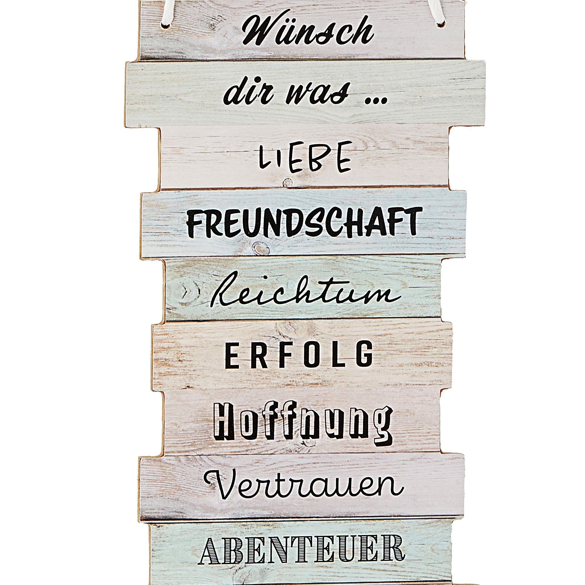 CEPEWA Kunstdruck Wandbild "Wish" Wünsche Wanddeko, Wish