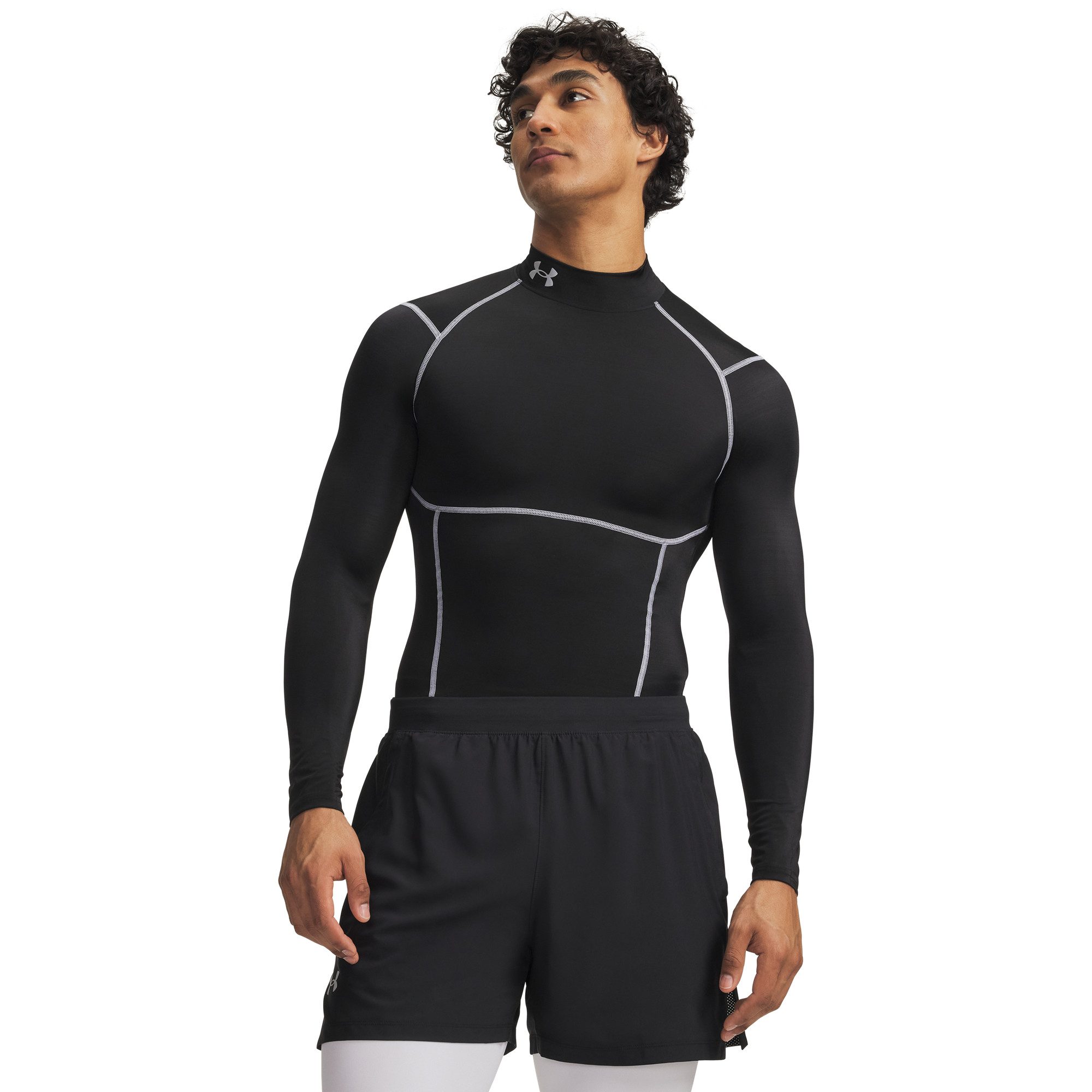 Under Armour® Unterziehshirt Under Armour Herren Compression HeatGear Elite Comp Mock 6015385