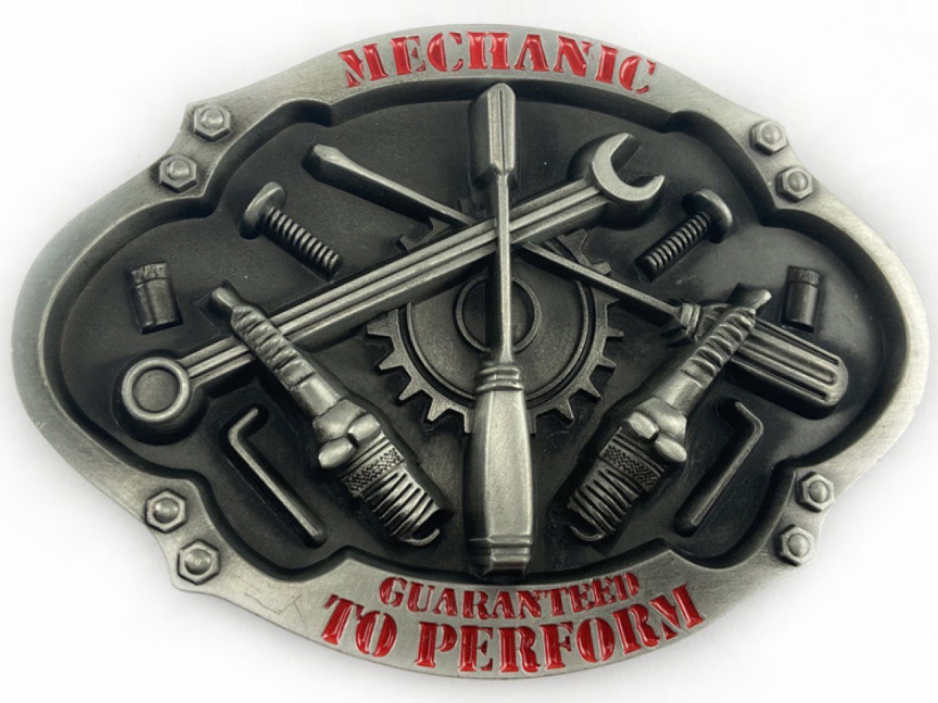 Ware aus aller Welt Gürtelschnalle KFZ Mechanicker / KFZ Schlosser Wechsels günstig online kaufen