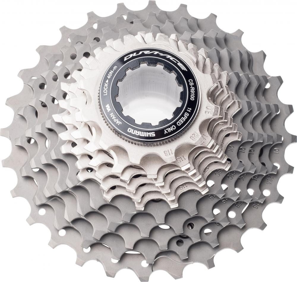 Zahnkranz SHIMANO Kassette DURA-ACE CS-R9100 11-fach 12-28Z Kassette - Rennrad 1