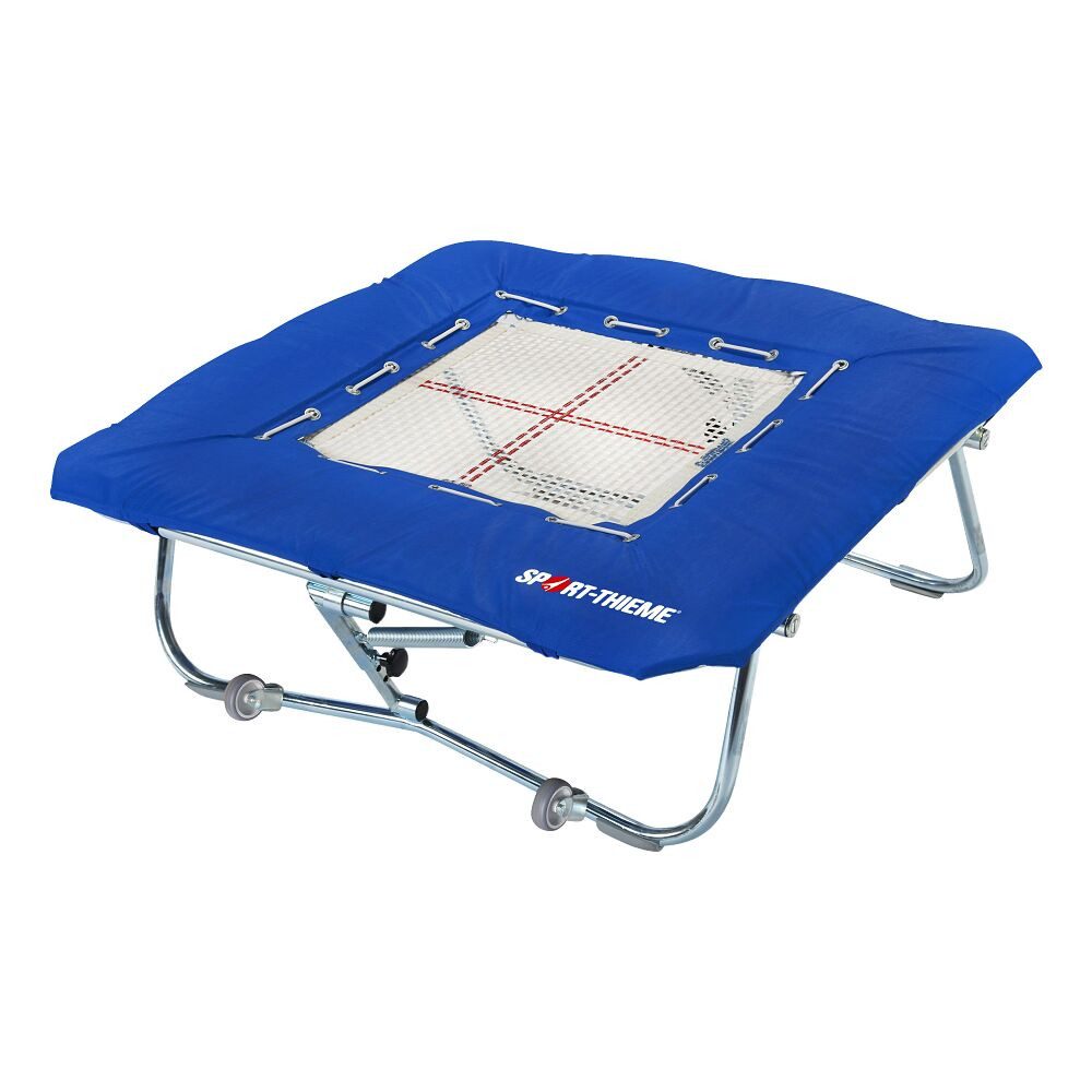 Sport-Thieme Bodentrampolin Minitramp Premium mit 6 mm Sprungtuch, Einsetzbar für Sportvereine, Parcour-Sportler, Athleten