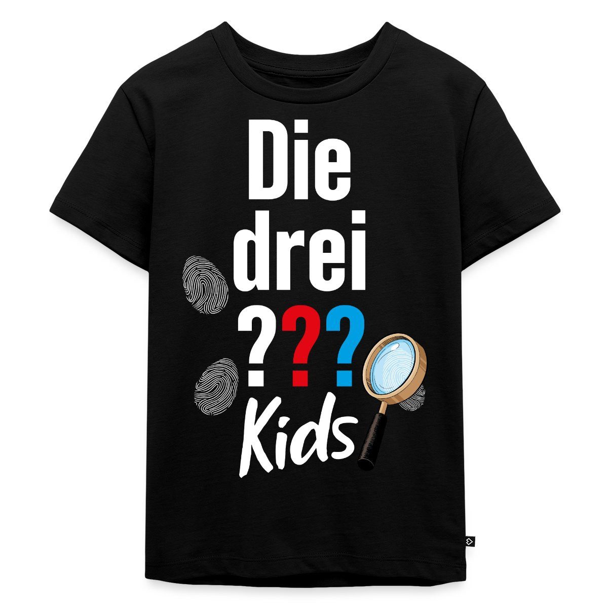 T-Shirt Die Drei Fragezeichen Kids Logo und Gadgets Kinder Premium T-Shirt