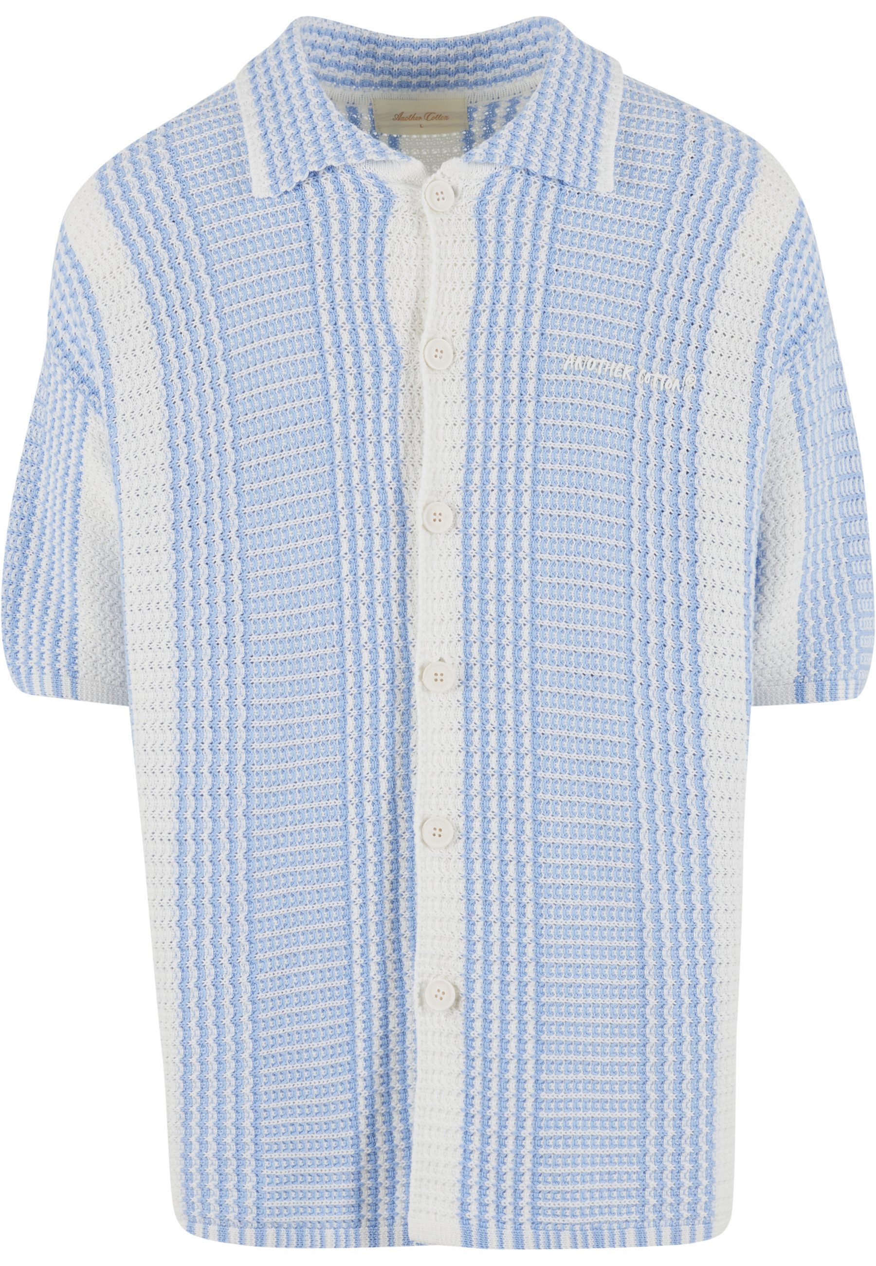 Another Cotton Lab Kurzarmshirt Another Cotton Lab Oversized Mesh Knit Summer Shirt (1-tlg)