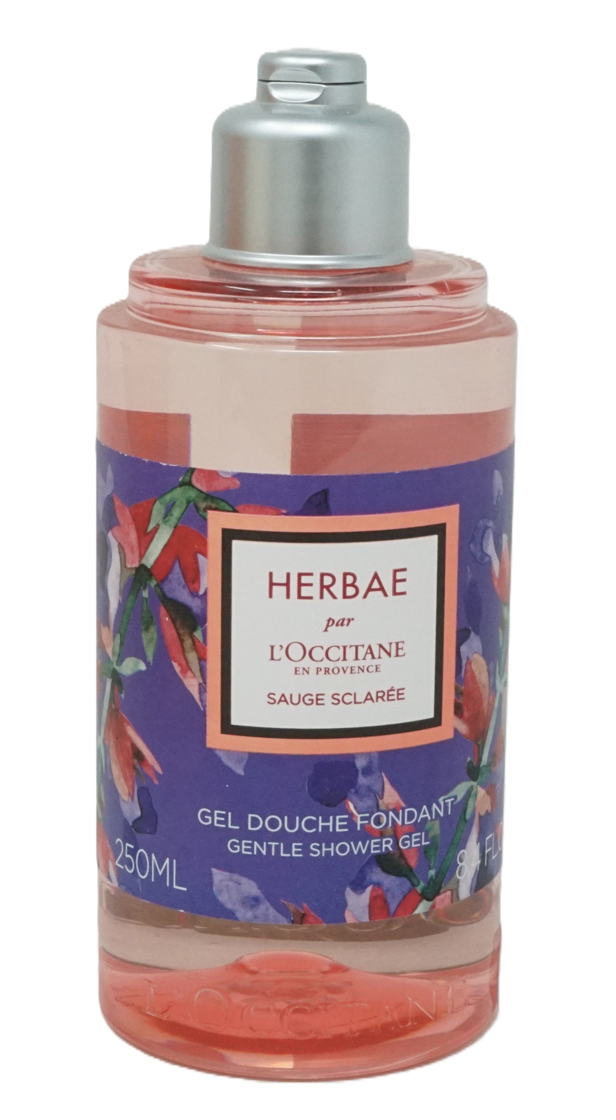 Duschgel L'Occitane Herbae Sauge Sclarée Gentle Shower Gel 250 ml
