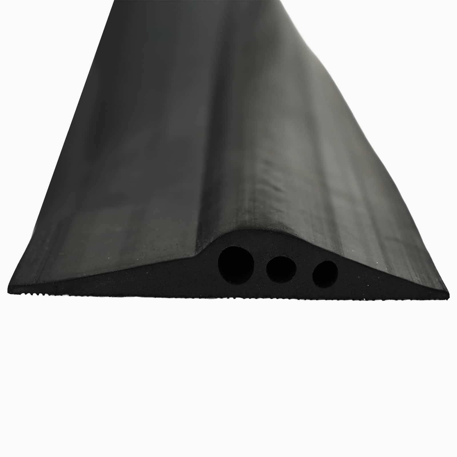 vidaXL Türbeschlag Bodenabdichtung für die Garage 112 x 20 mm 2,5 m EPDM Gummi (1 St)