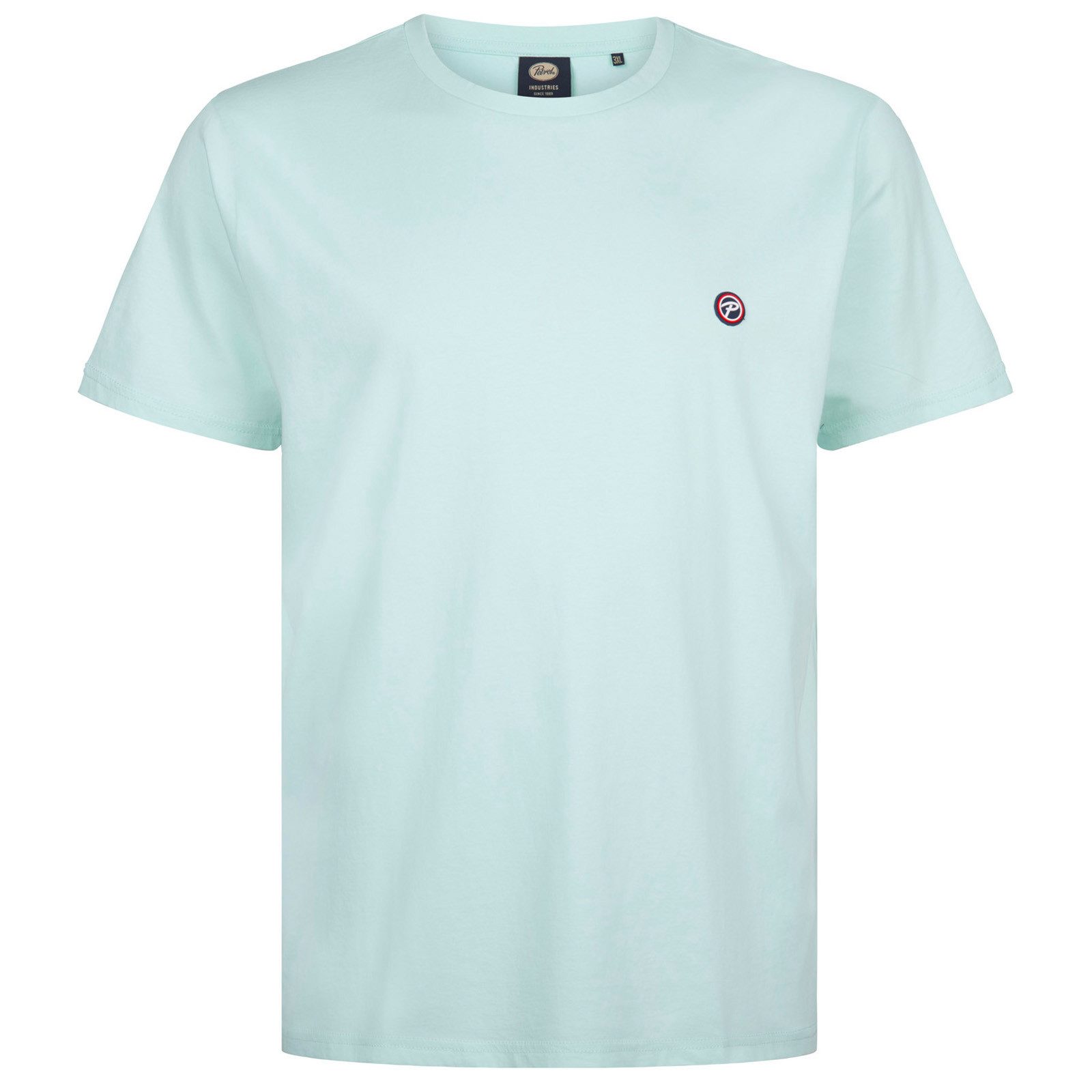 Petrol Industries Rundhalsshirt Petrol Industries Übergrößen Basic-T-Shirt mint