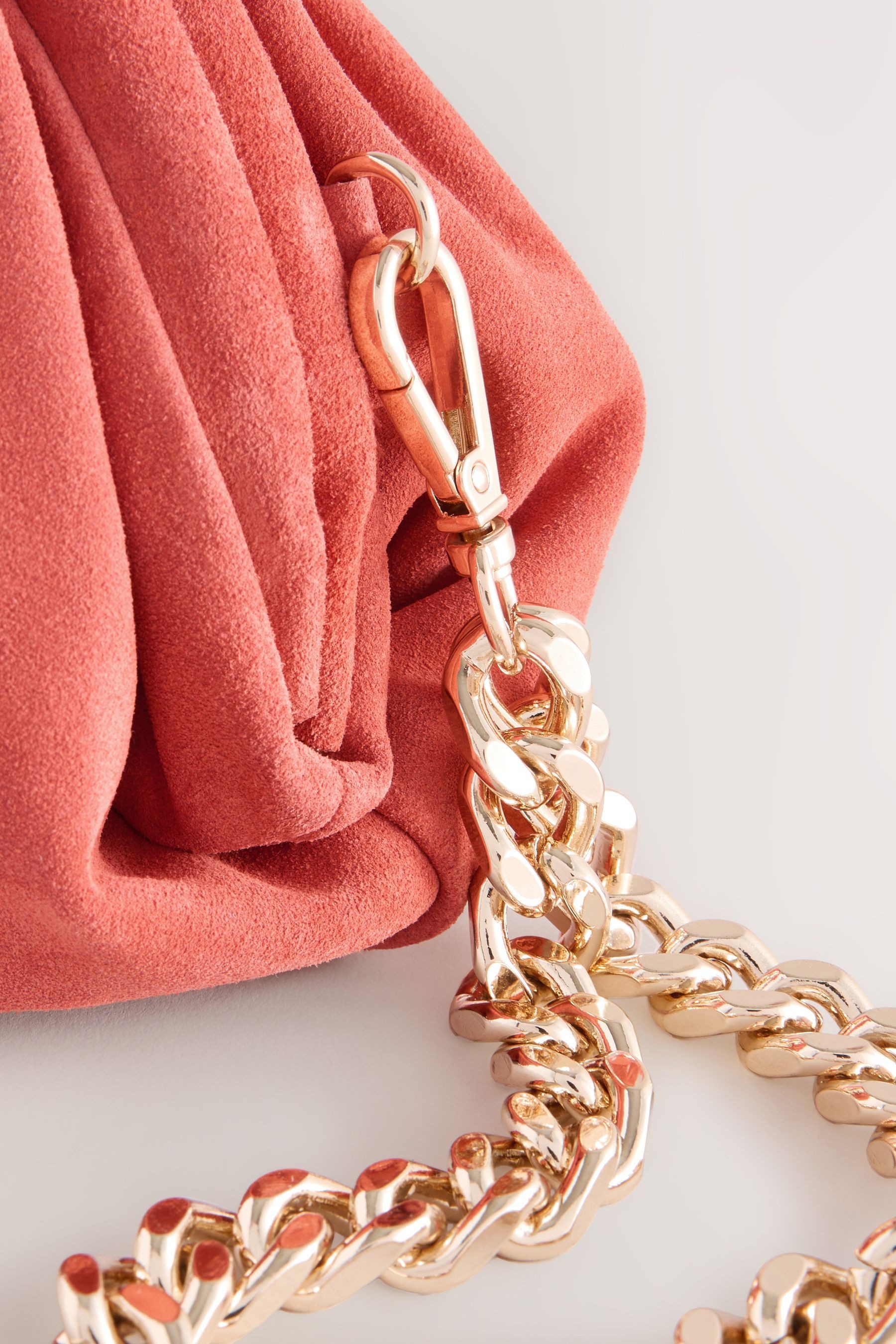 Next Clutch Leather Clutch with Snap Closure (1-piece)