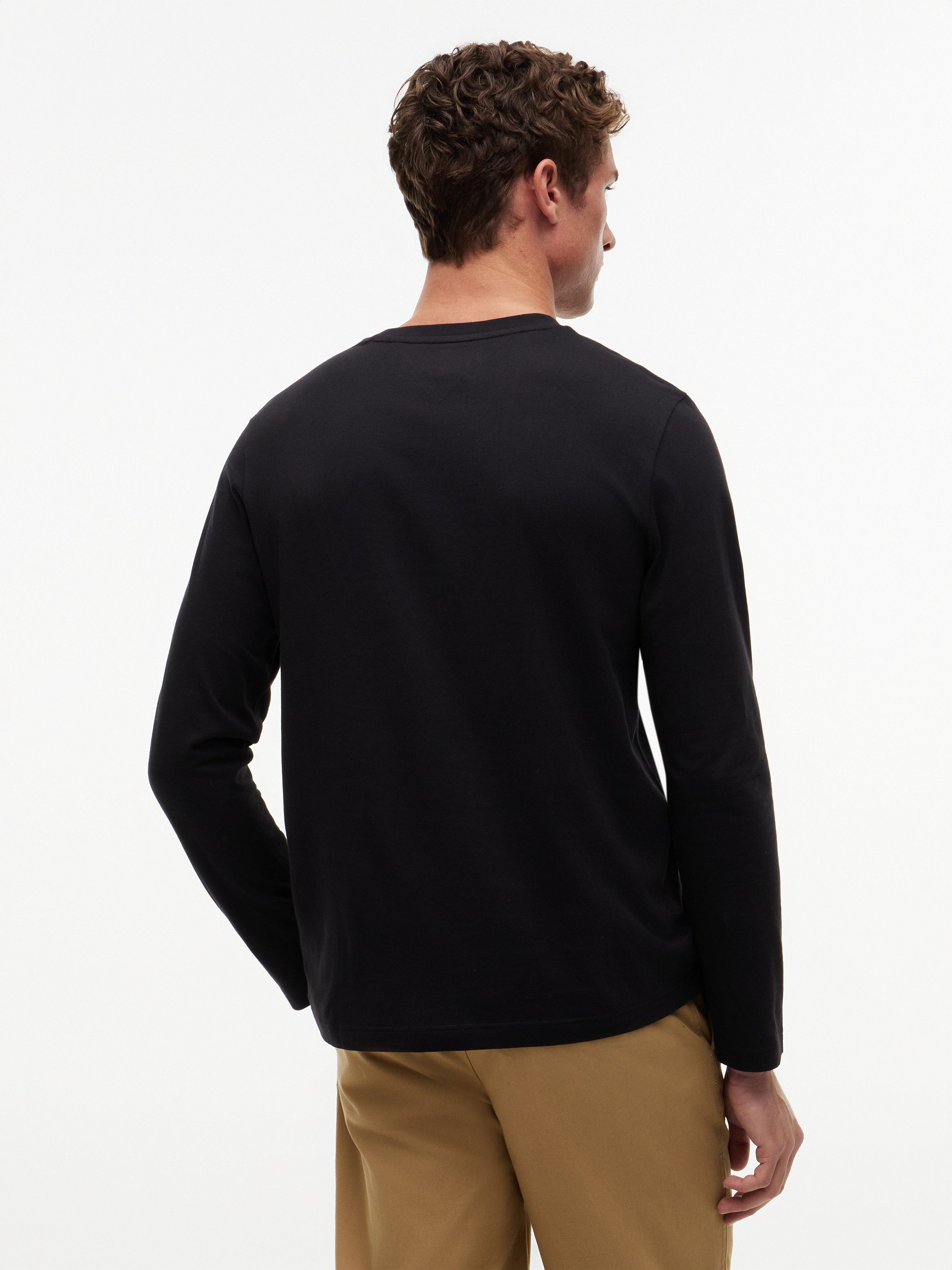 Tommy Hilfiger Langarmshirt SCRIPT STACK LS REGULAR TEE