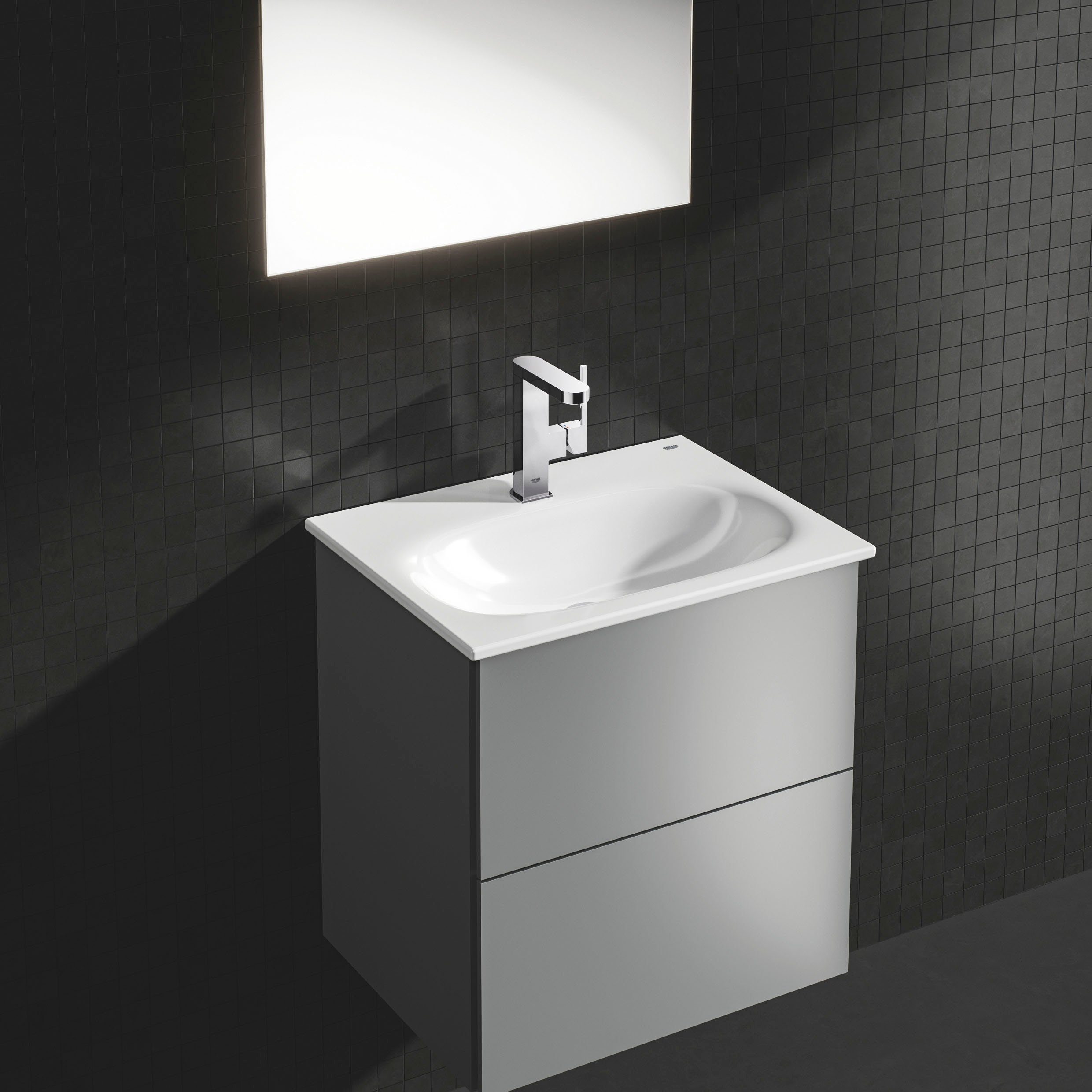 Grohe Plus Wassersparfunktion mit Waschtischarmatur