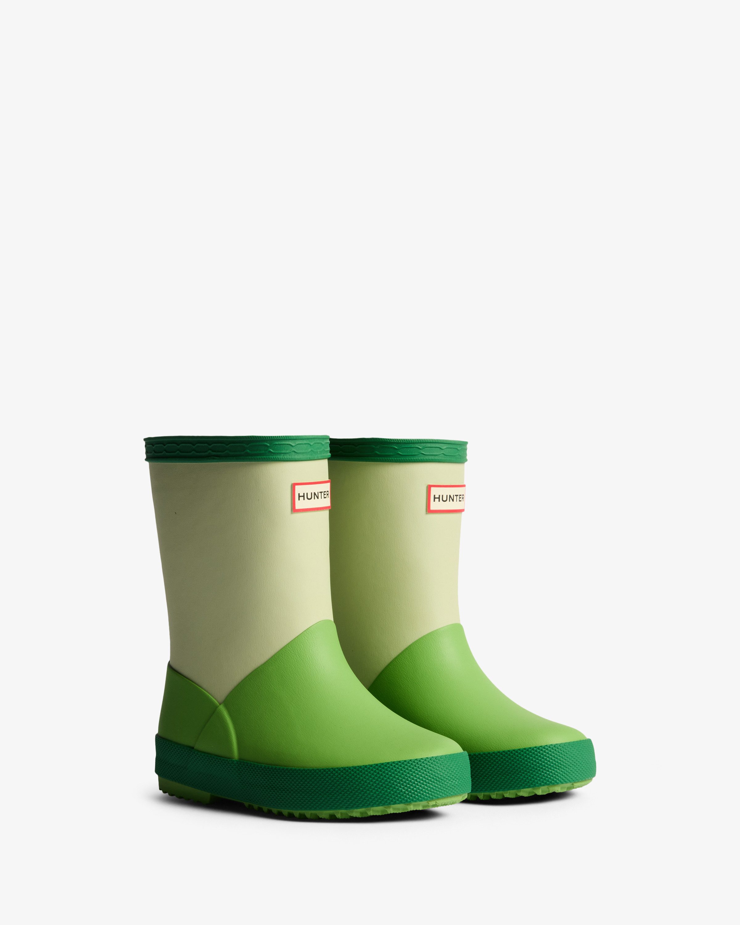 Hunter Original kids first colour block insulated Gummistiefel wasserdicht & gefüttert