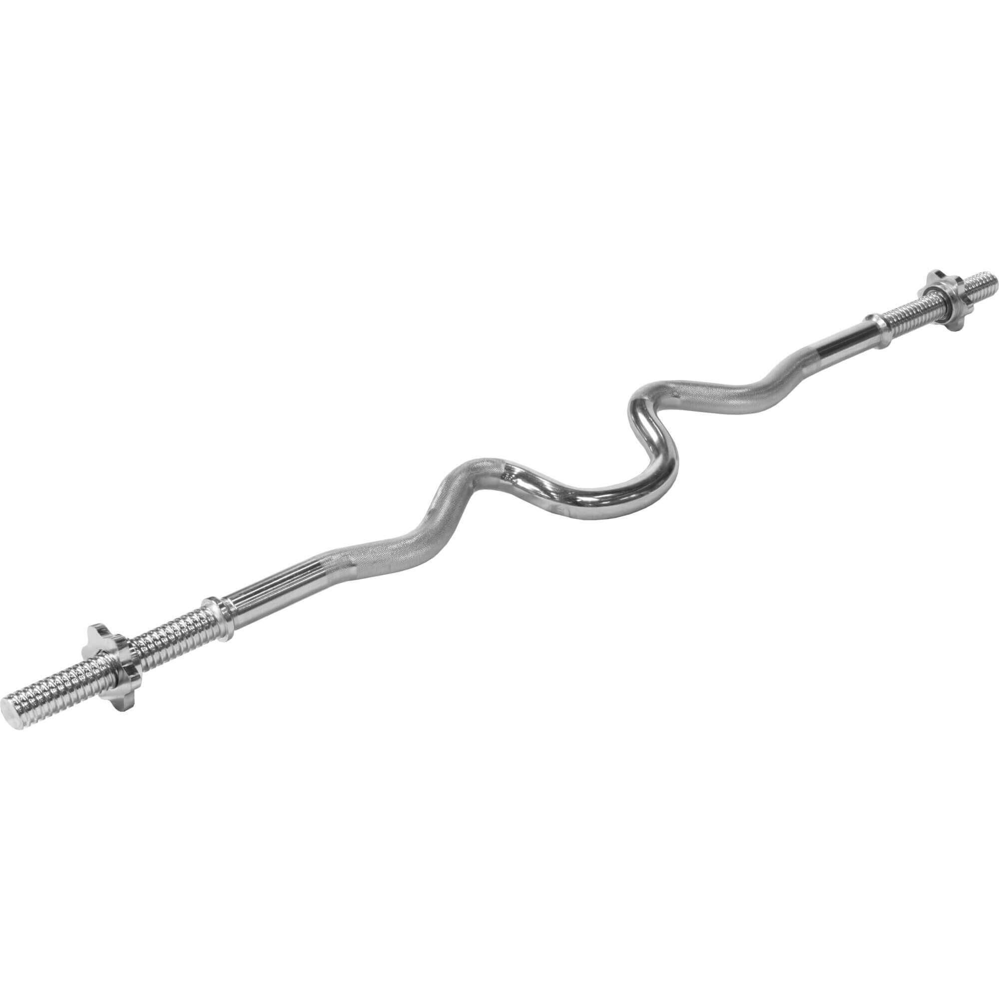 GORILLA SPORTS Langhantelstange Super SZ-Curlstange - 120 cm, 120 cm (3-tlg)