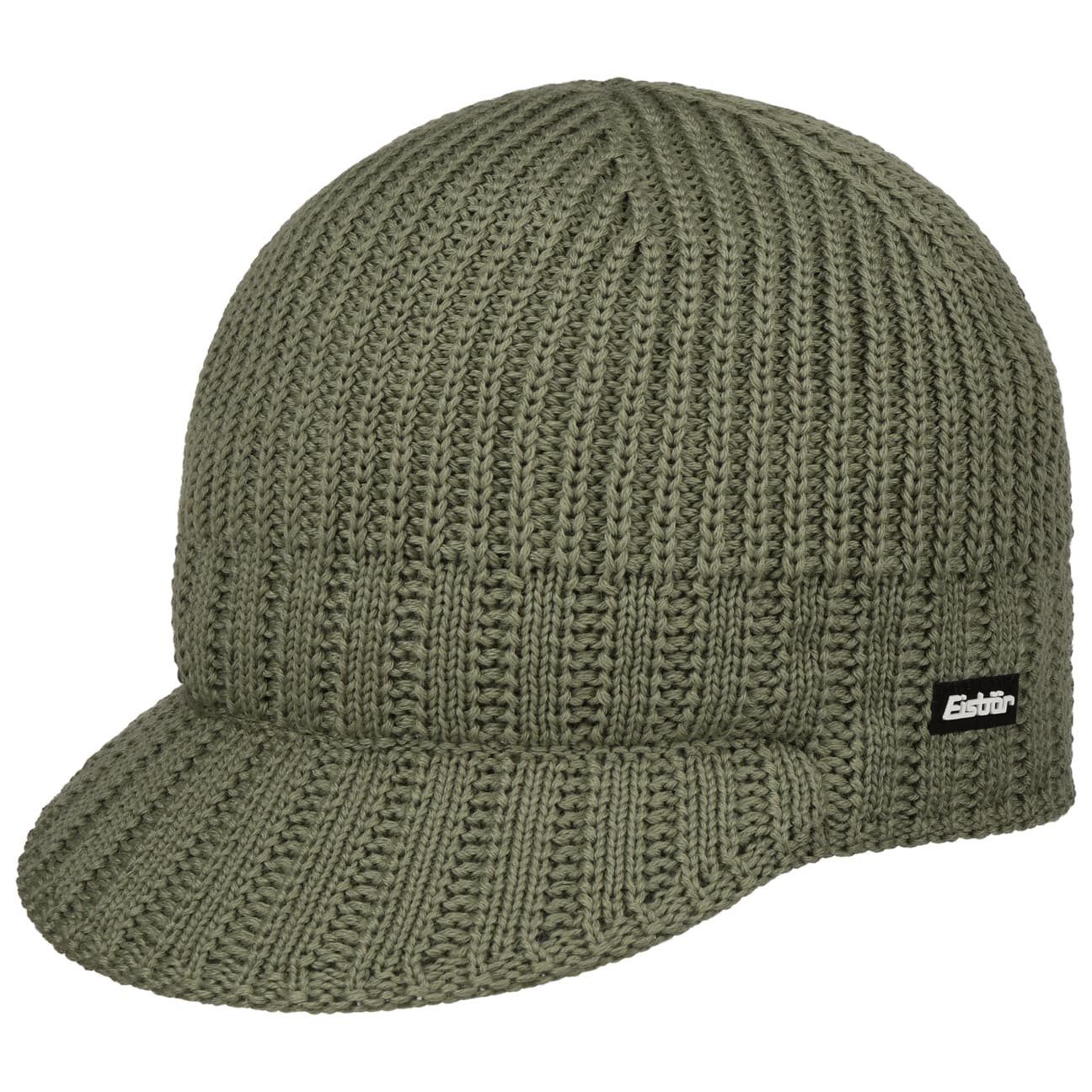 Eisbär Beanie (1-St) Strickmütze mit Schirm, Made in Austria günstig online kaufen