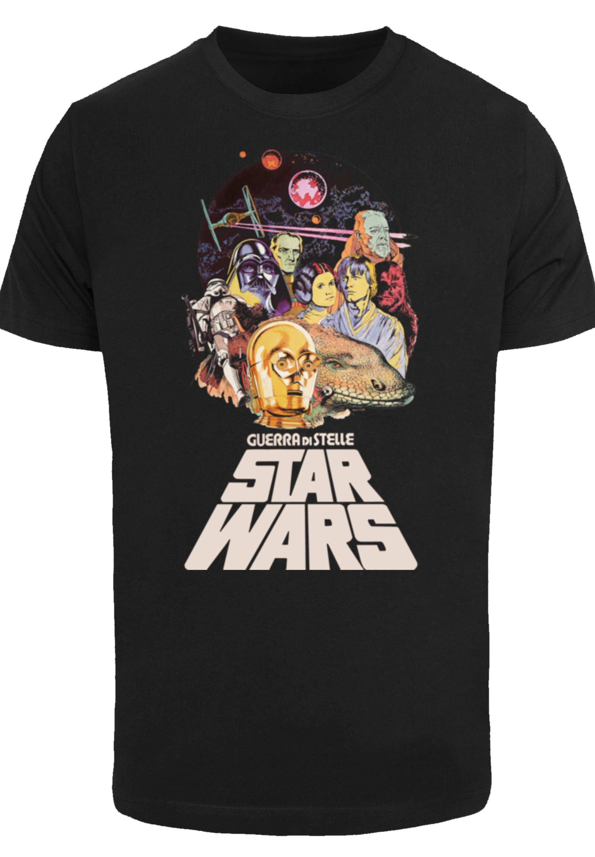Star Wars Stelle Guerra Di Qualität T-Shirt F4NT4STIC Premium