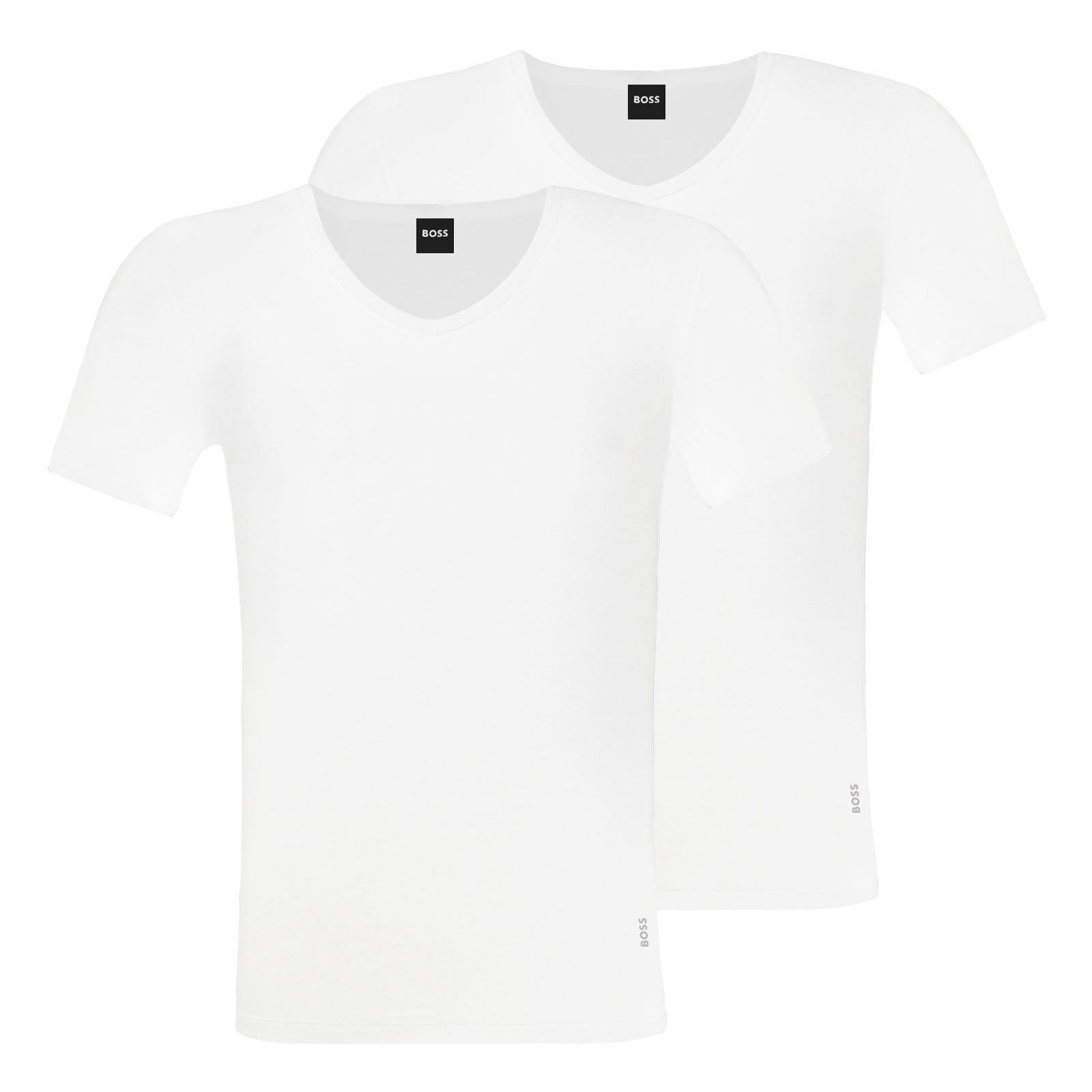 BOSS Unterziehshirt Modern T-Shirt (2-St) mit V-Ausschnitt günstig online kaufen