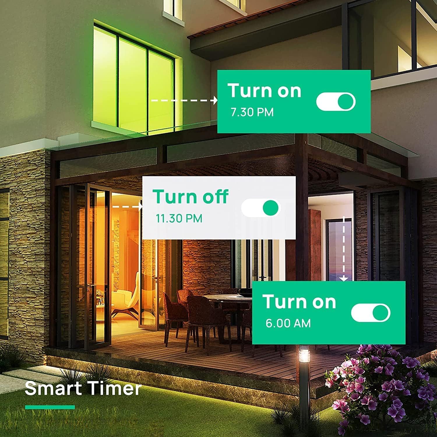 LA CUTE Deckenstrahler Alexa Google Home Wlan Smart RGBW LED Glühbirne E27, Farbwechselnd, LED wechselbar, neutral, tageslicht, RGB, Farbwechselnd, Smart Home kompatibel, Energiesparend