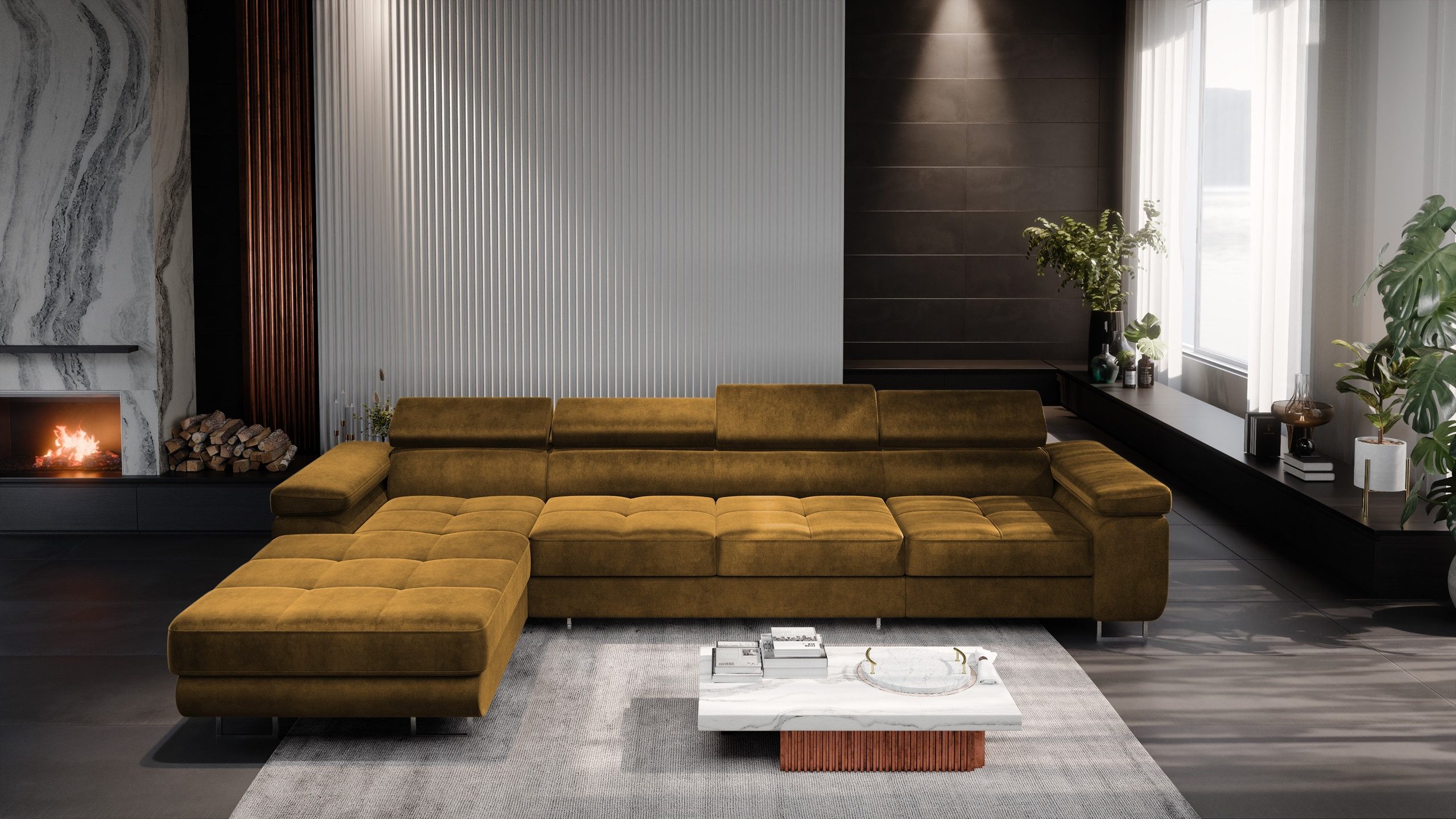 NEXT COLLECTION Ecksofa Alonzo Maxi, Verstellbare günstig online kaufen
