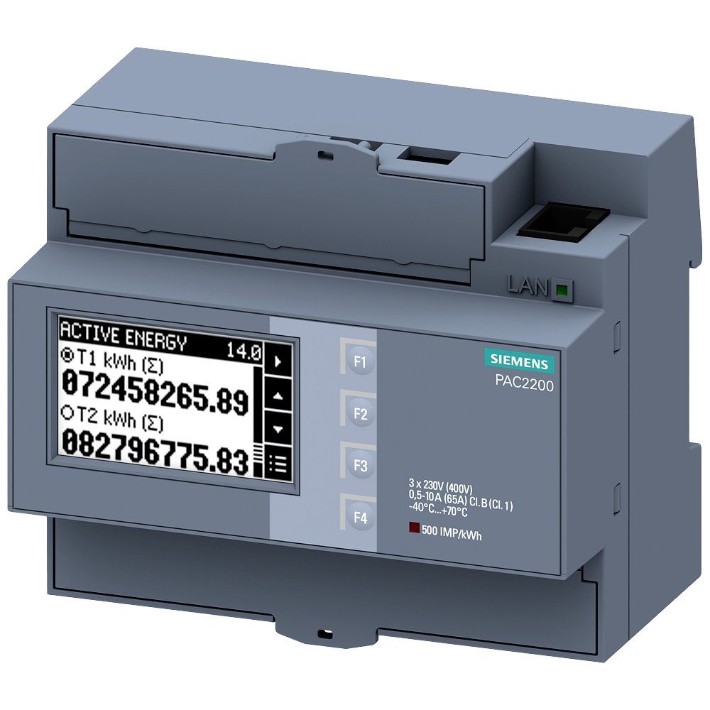 SIEMENS Anzeigegerät Siemens 7KM2200-2EA40-1EA1 Digitales Einbaumessgerät, 7KM2200-2EA40-1EA1