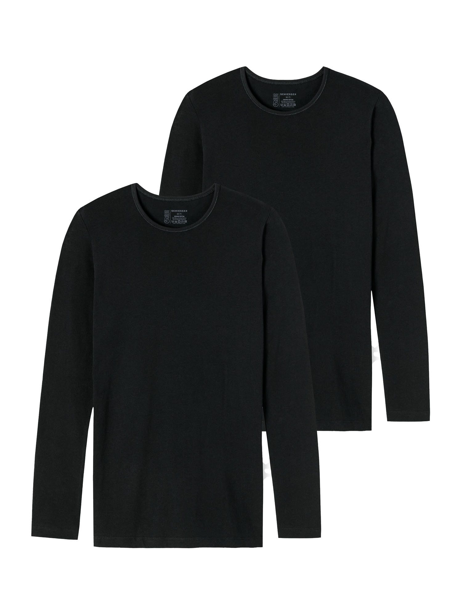 Schiesser Longsleeve 95/5 Originals (2-tlg) unterhemd günstig online kaufen